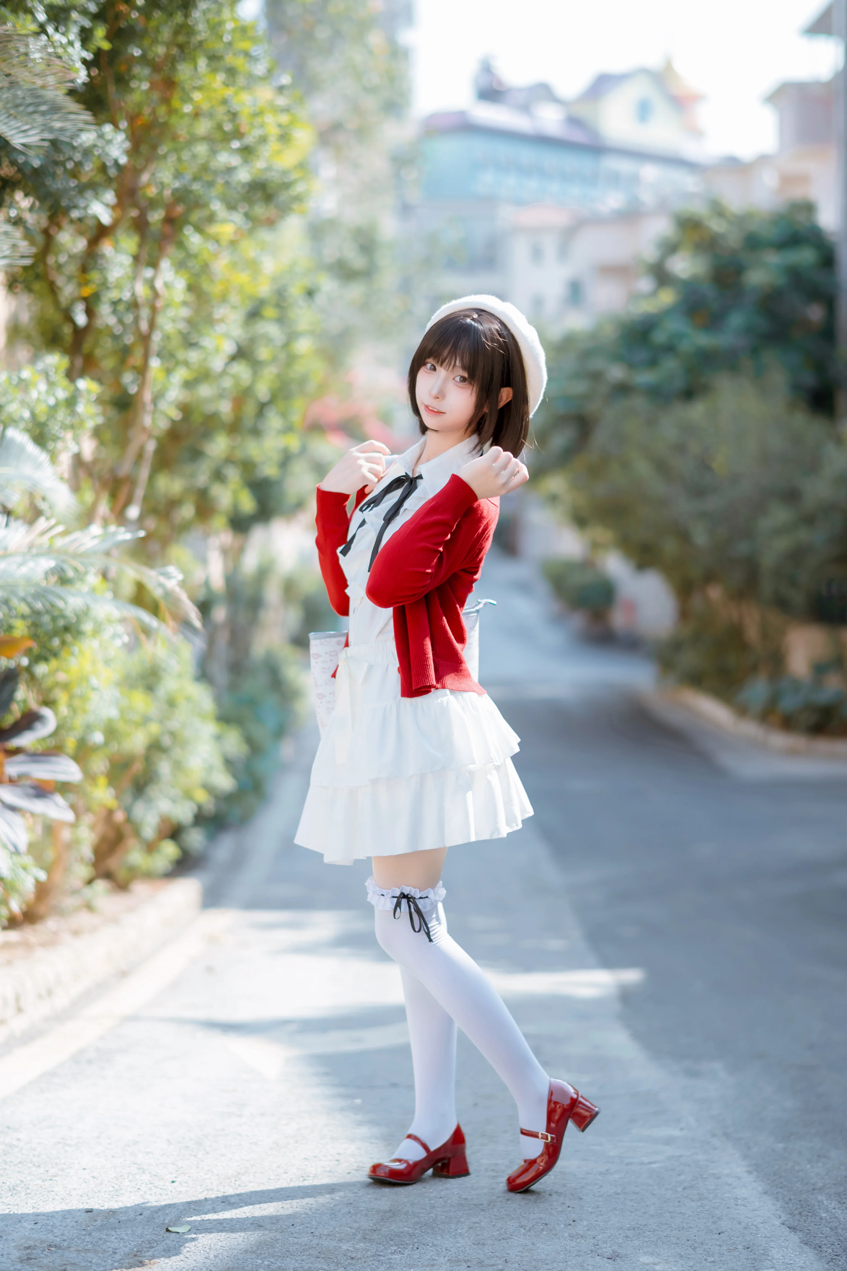 【加藤惠cos】阳光下重现路人女主的清新质感
