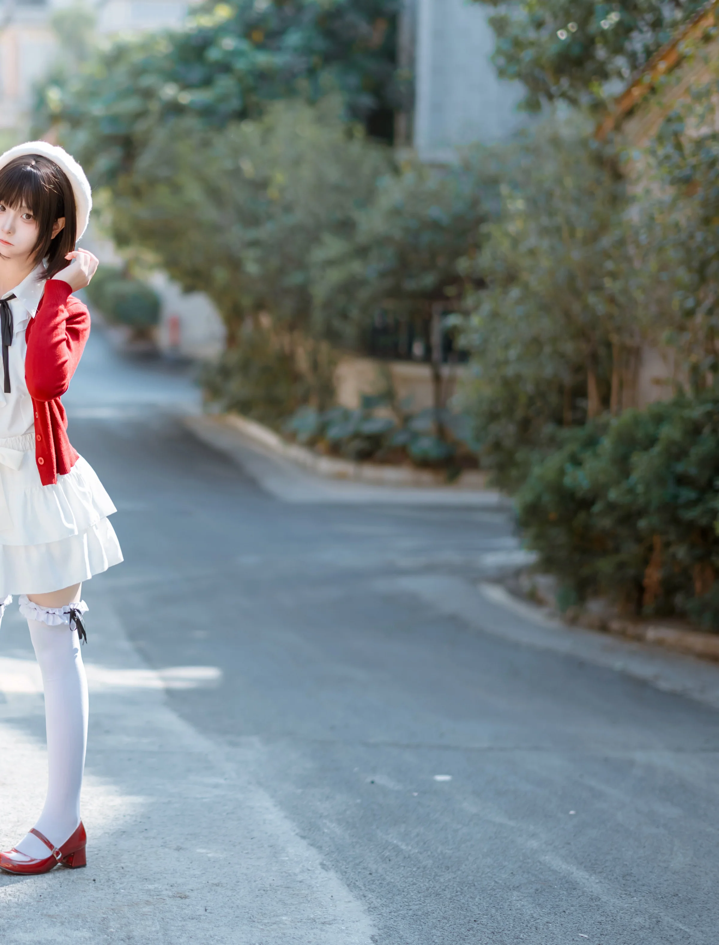 【加藤惠cos】陽光下重現路人女主的清新質感 - 第 4 張