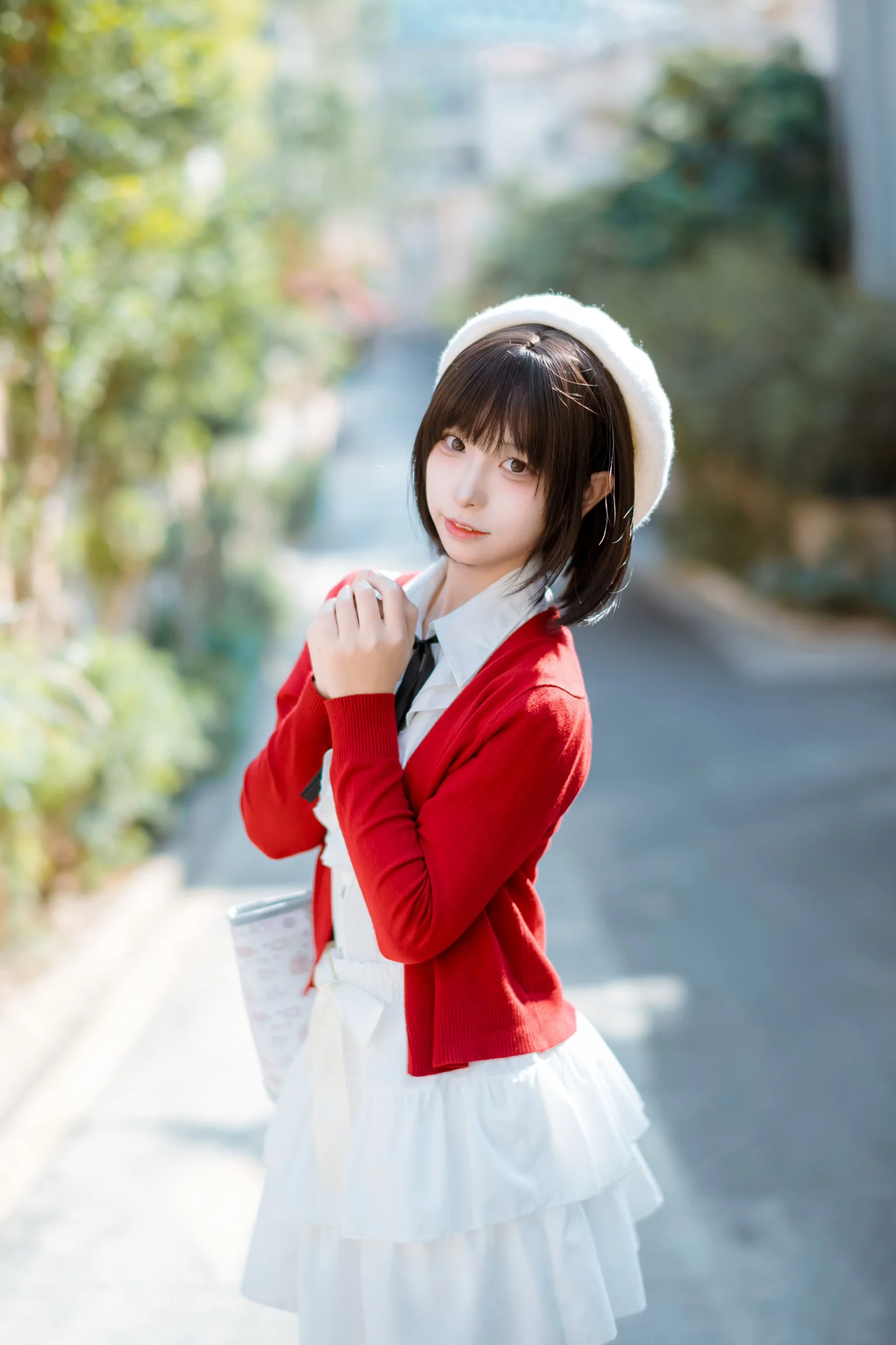 【加藤惠cos】陽光下重現路人女主的清新質感 - 第 6 張