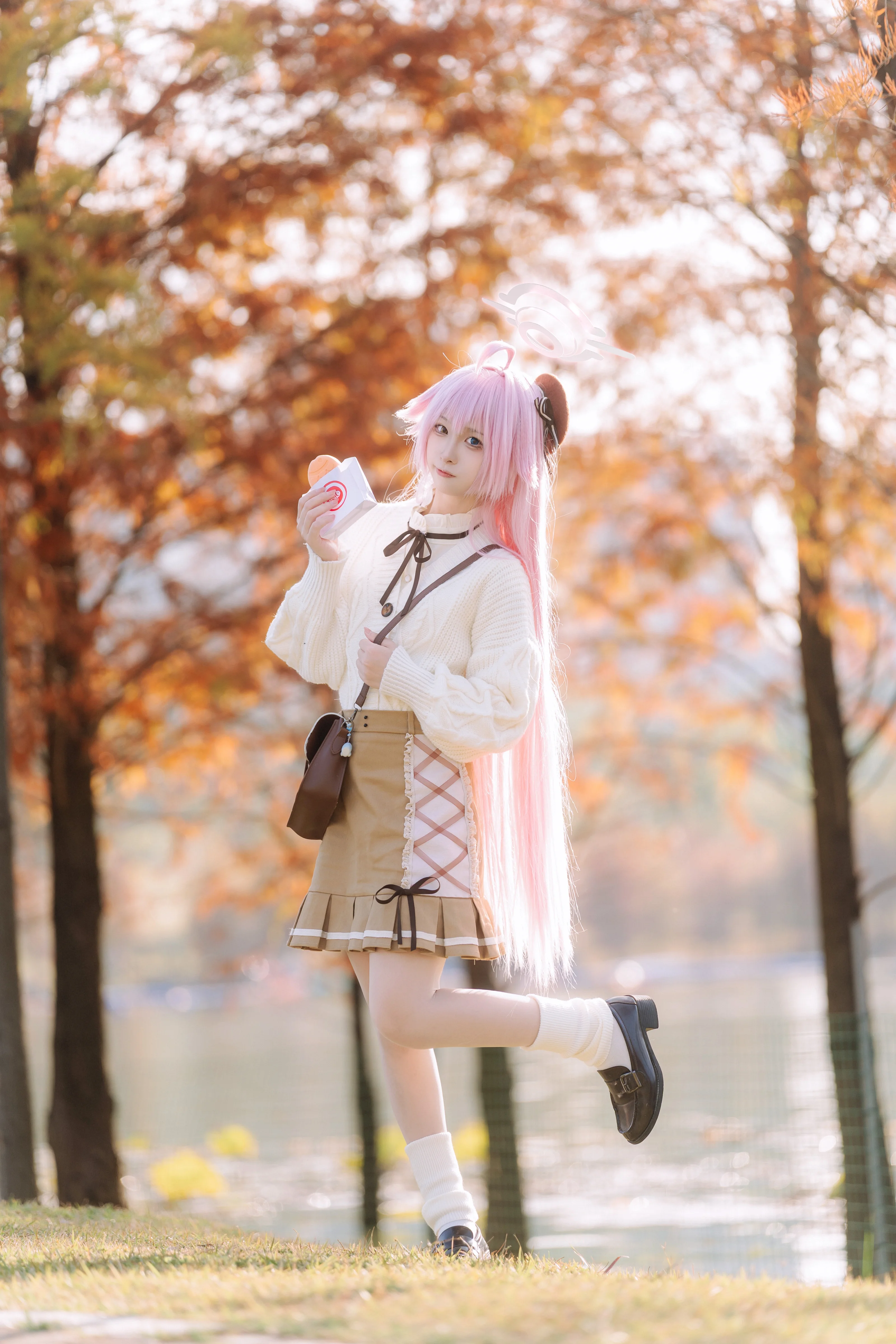 【小鸟游星野cos】蔚蓝档案，落羽杉林里的秋日外拍