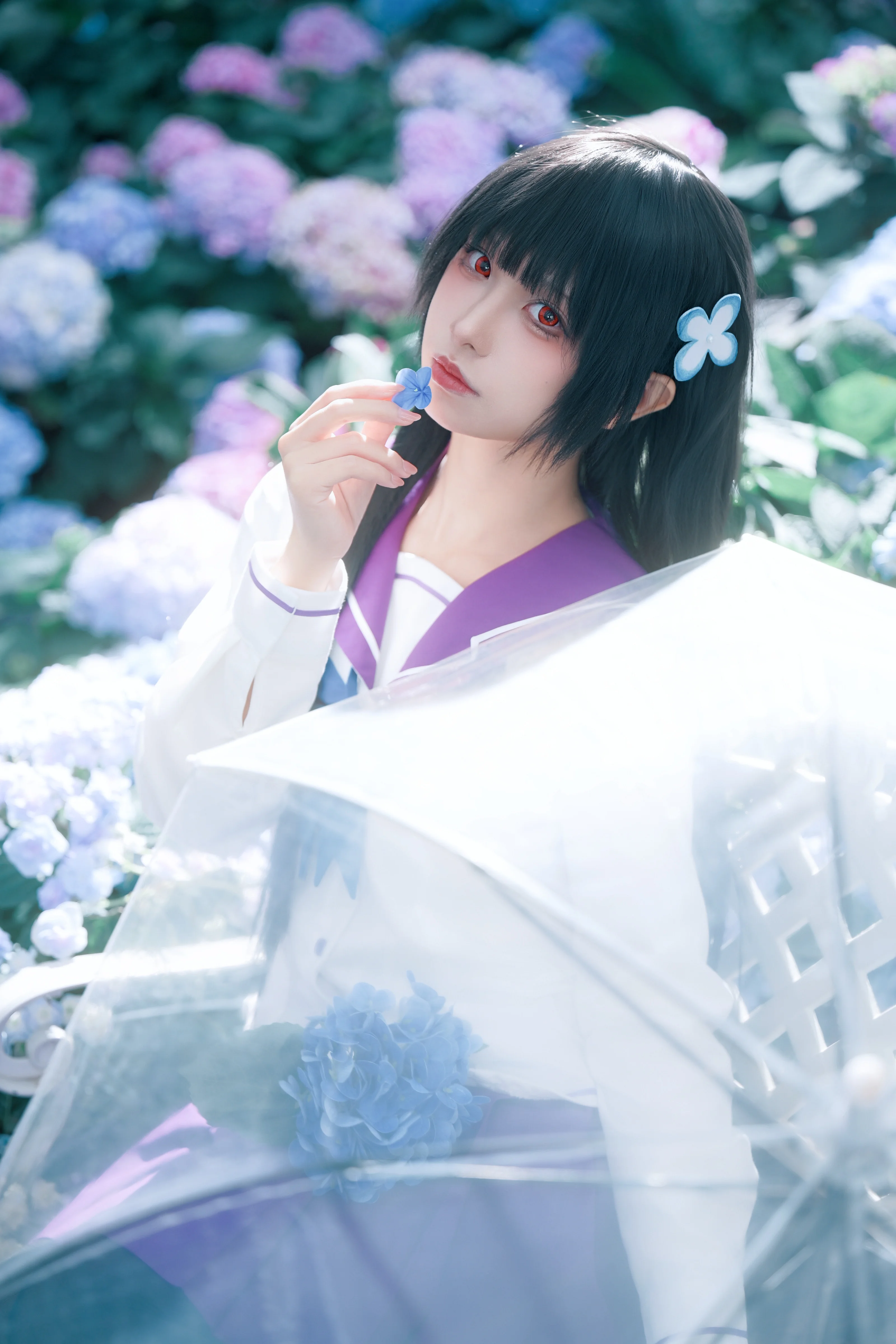 【散华礼弥cos】盛夏花园里的无尽夏与僵尸少女 - 第 3 张