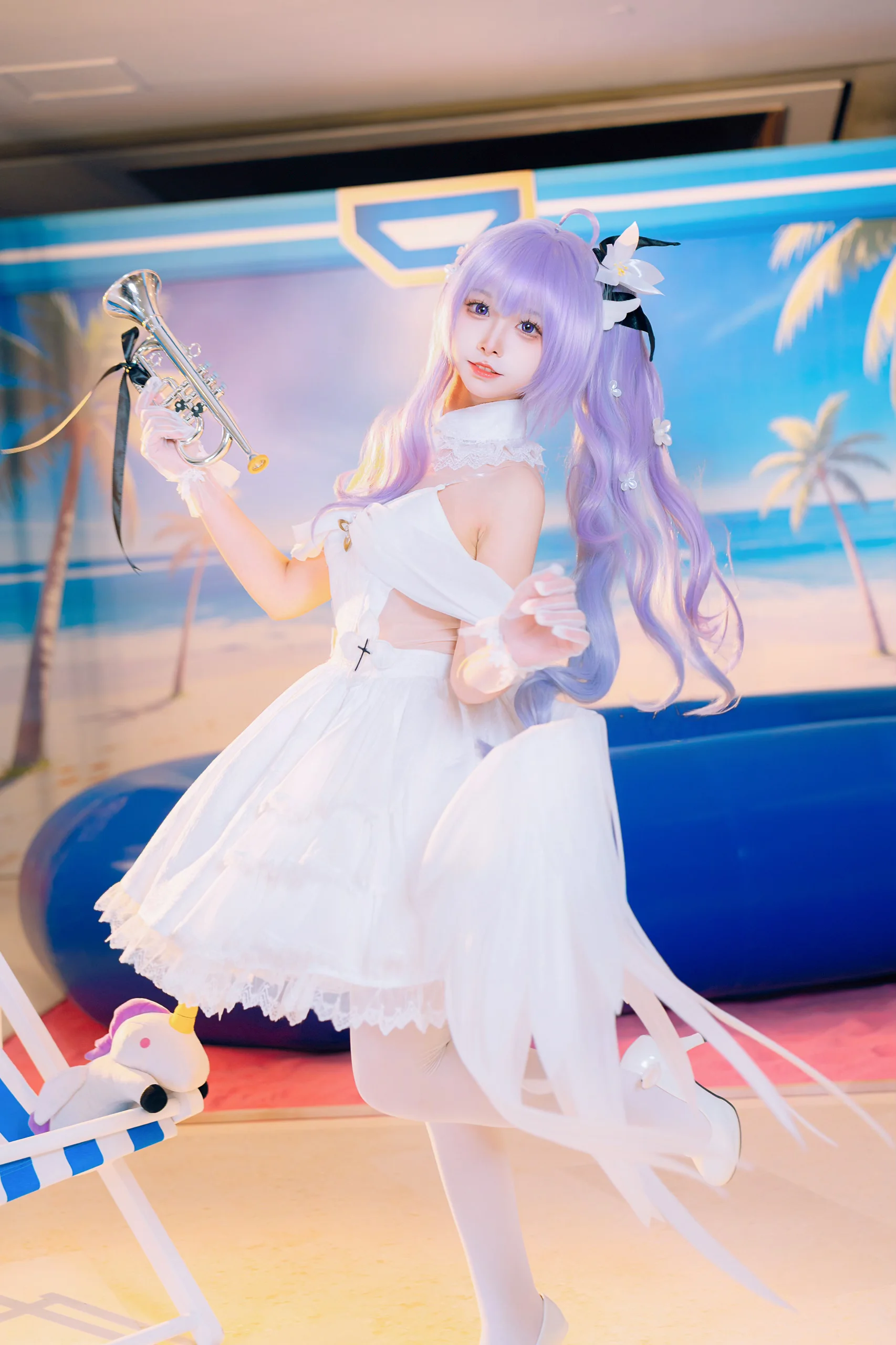 【碧蓝航线独角兽cos】在广州碧蓝航线only捕捉一只夏日小天使 - 第 1 张