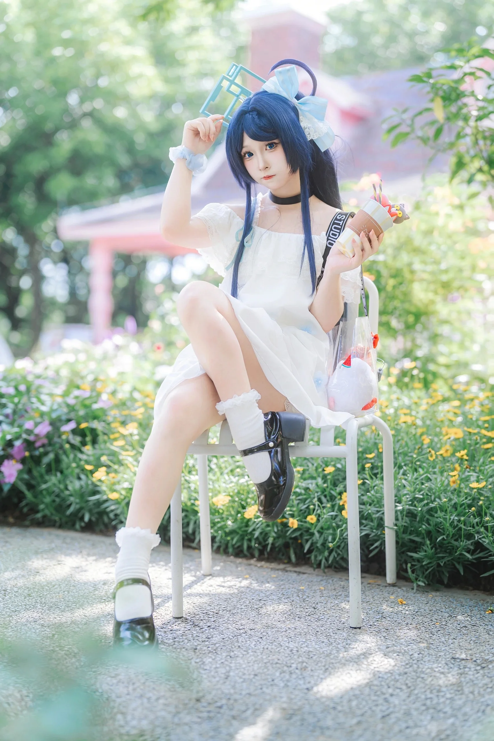 【天童愛麗絲cos】六一兒童節限定，和蔚藍檔案的電子少女一起享受夏日 - 第 1 張