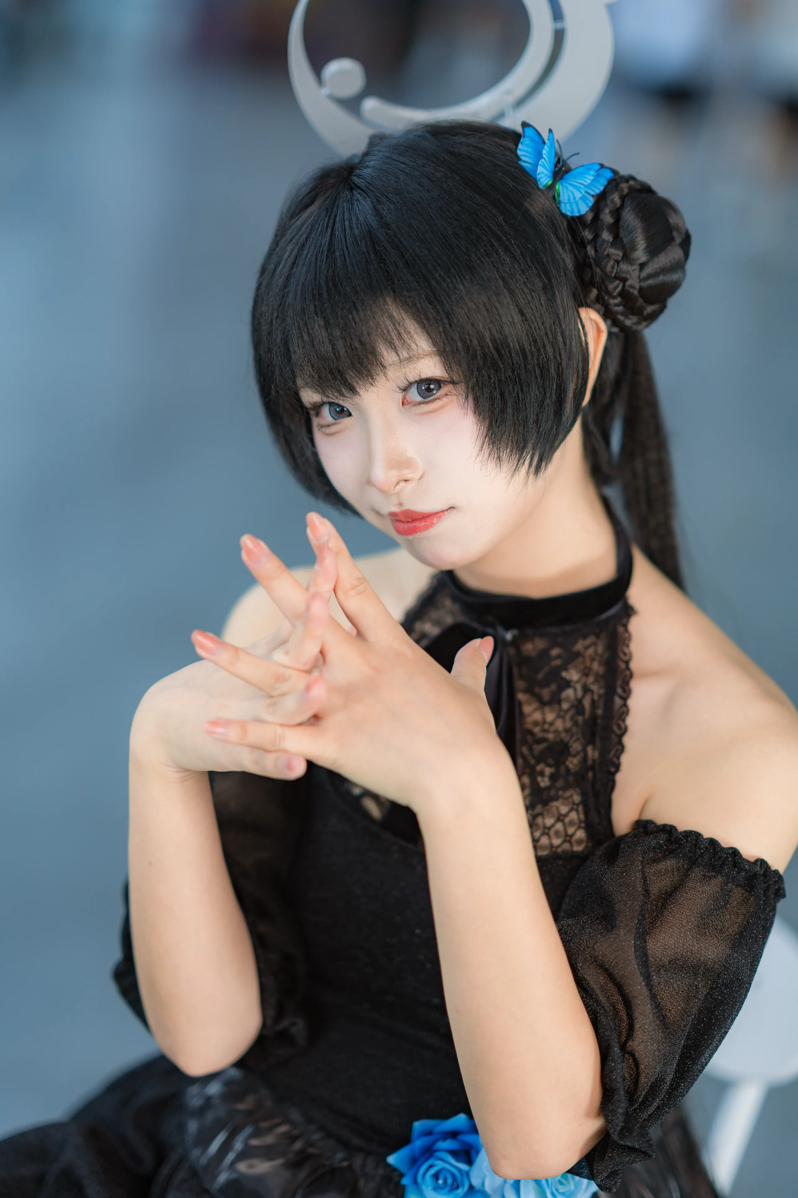 [Misaki Cosplay] Blue Archive's Quiet Night and Dynamic Convention Snapshots - Image 4