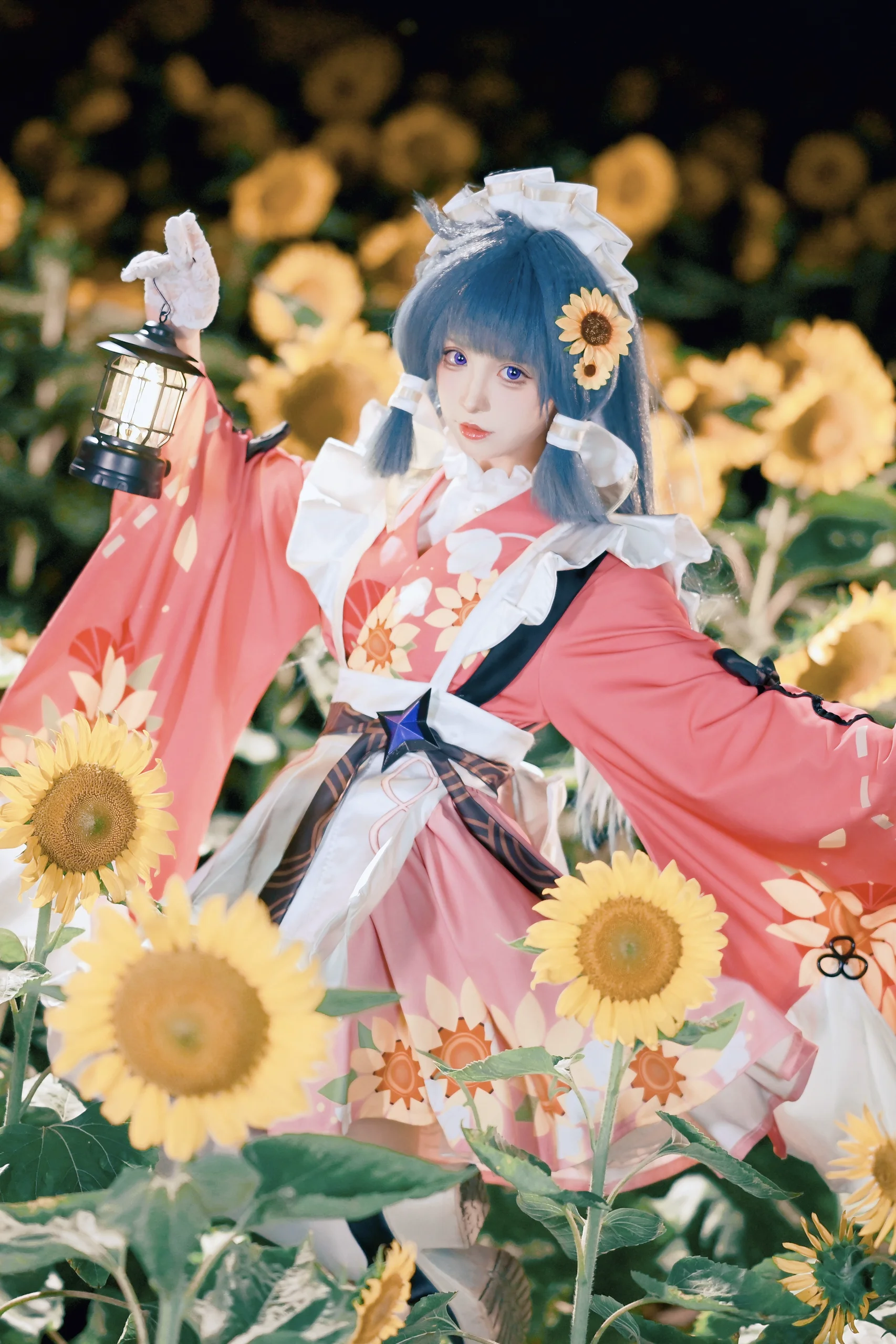 【花原cos】星塔旅人，向日葵田里的仲夏夜之梦