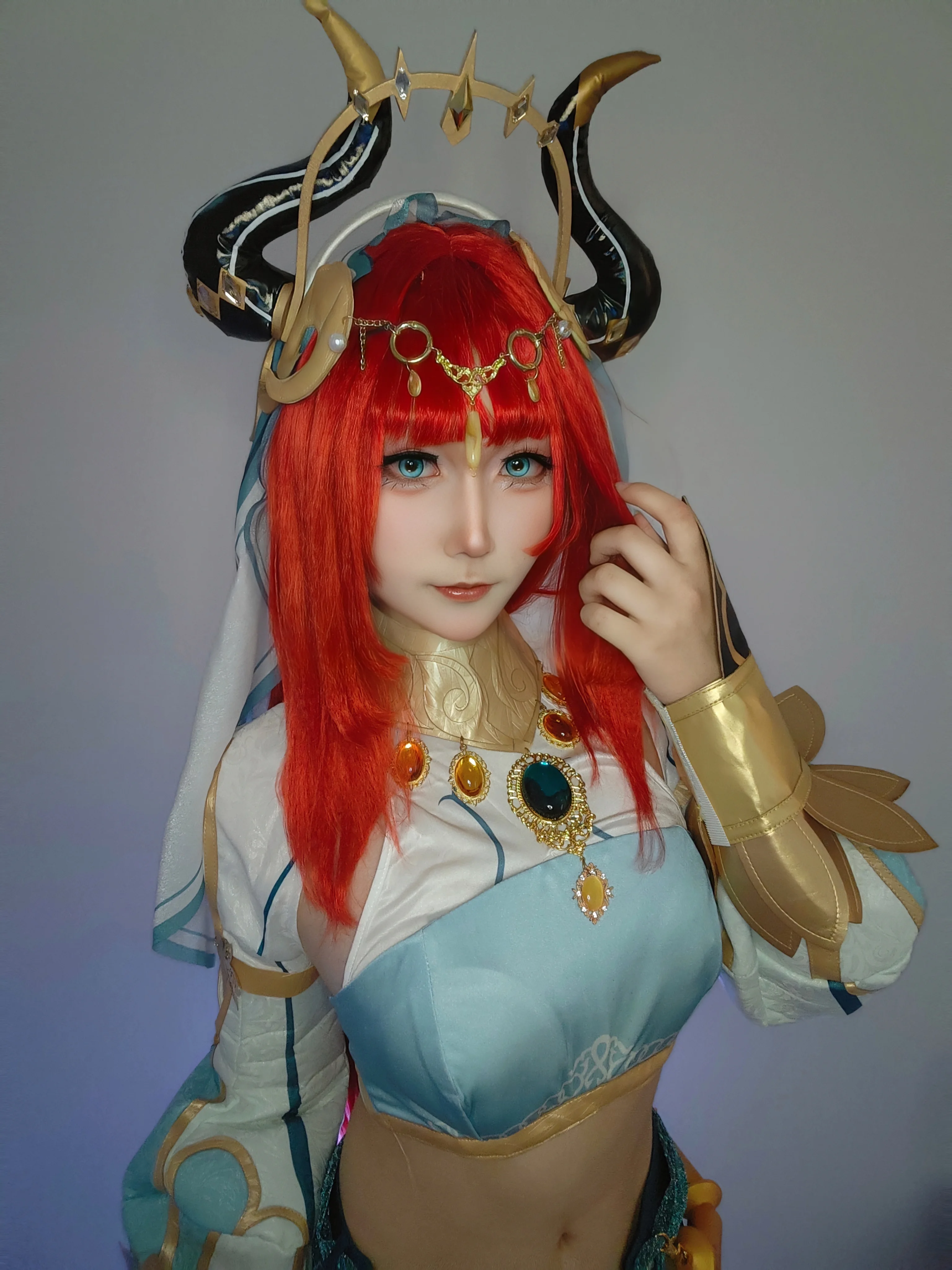 【妮露cos原神】異域紅髮的線下真實還原 - 第 1 張