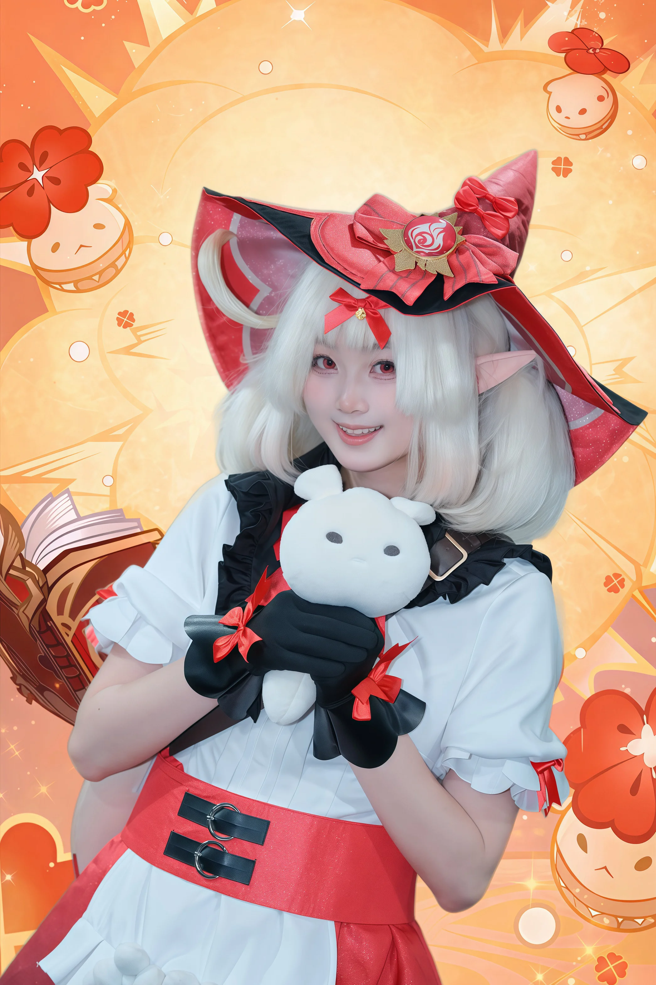 【可莉cos】原神火花骑士小年夜送福