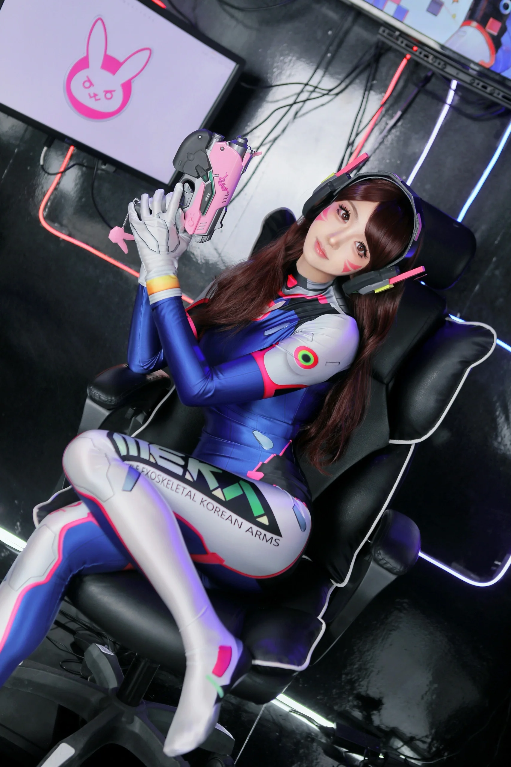 【dva cos】守望先锋，全套装备就位准备出击