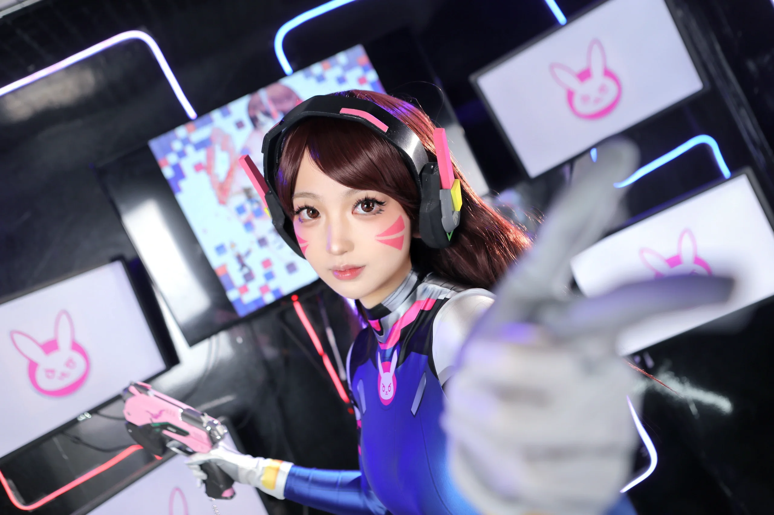 【dva cos】守望先鋒，全套裝備就位準備出擊 - 第 3 張