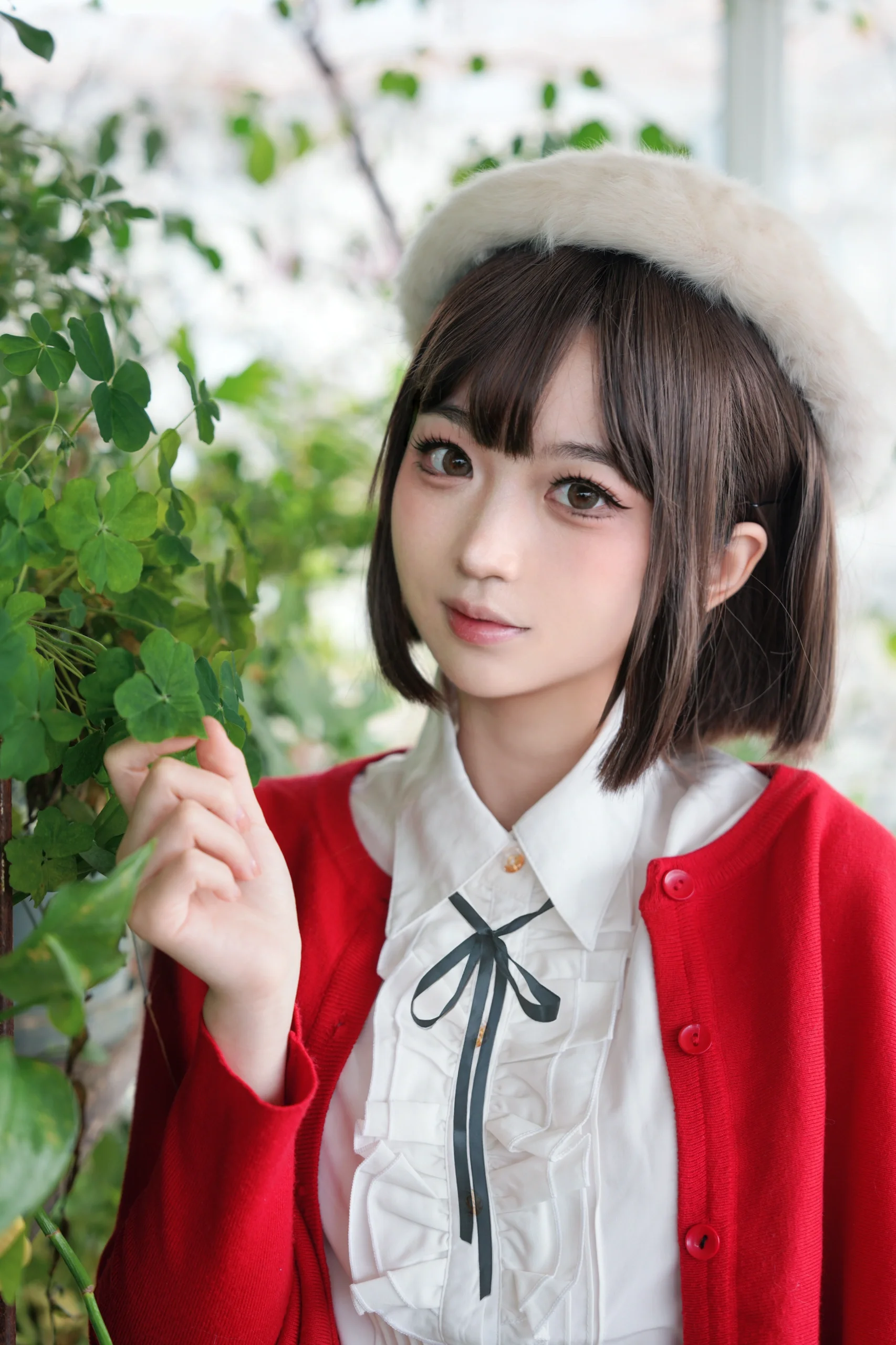 【加藤惠cos】路人女主的养成方法，自然绿植环境中的细腻日常 - 第 3 张