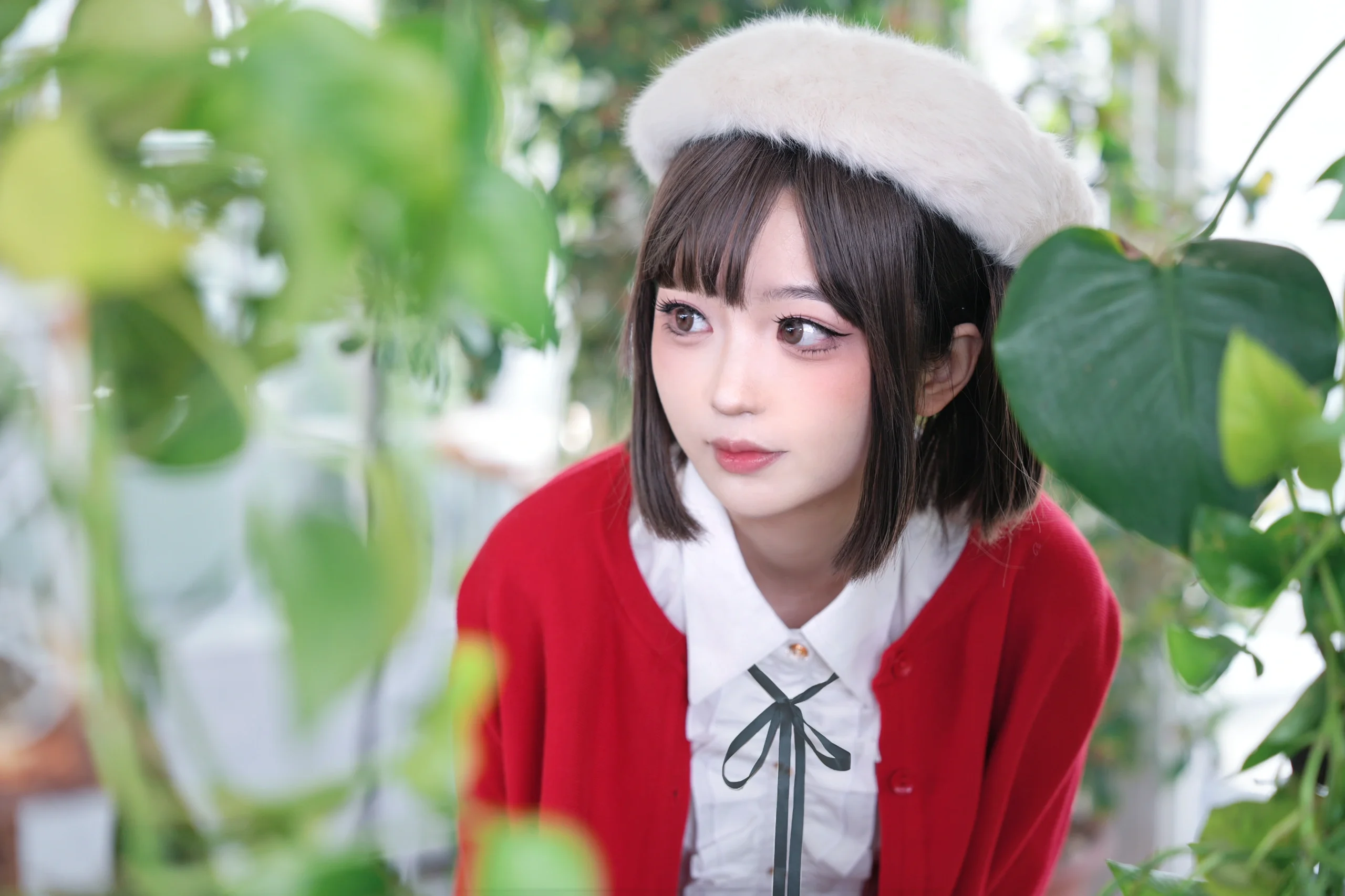 【加藤惠cos】路人女主的养成方法，自然绿植环境中的细腻日常 - 第 4 张