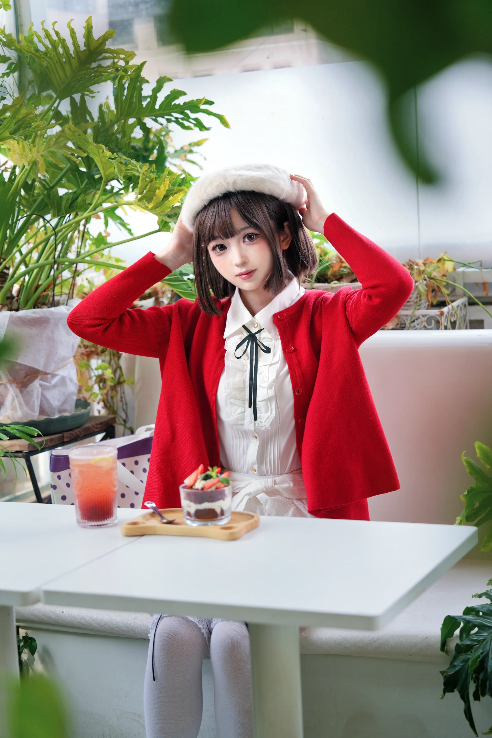 【加藤惠cos】路人女主的养成方法，自然绿植环境中的细腻日常