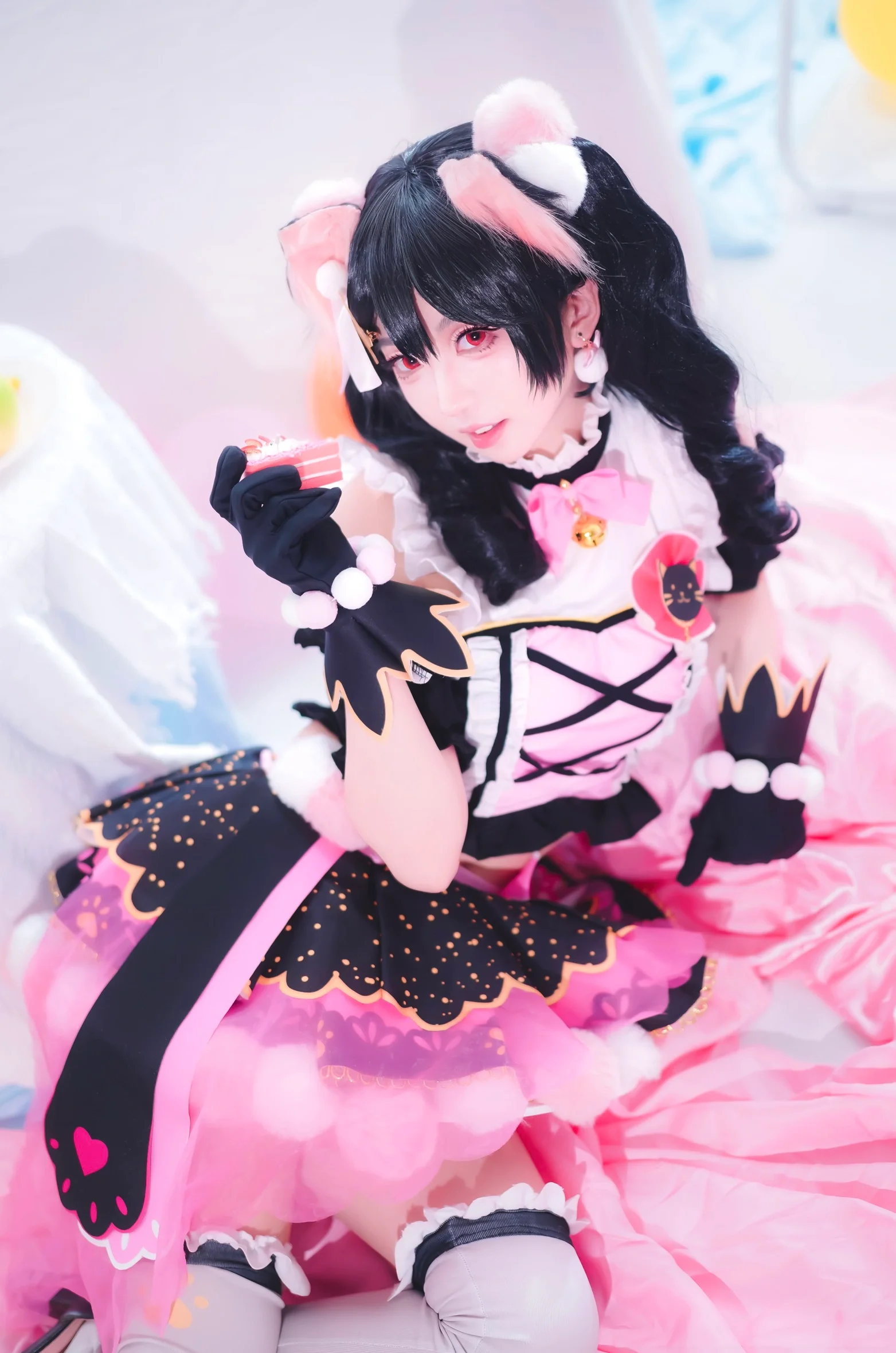 【矢泽日香cos】LoveLive! 属于妮可的粉色偶像时光 - 第 4 张