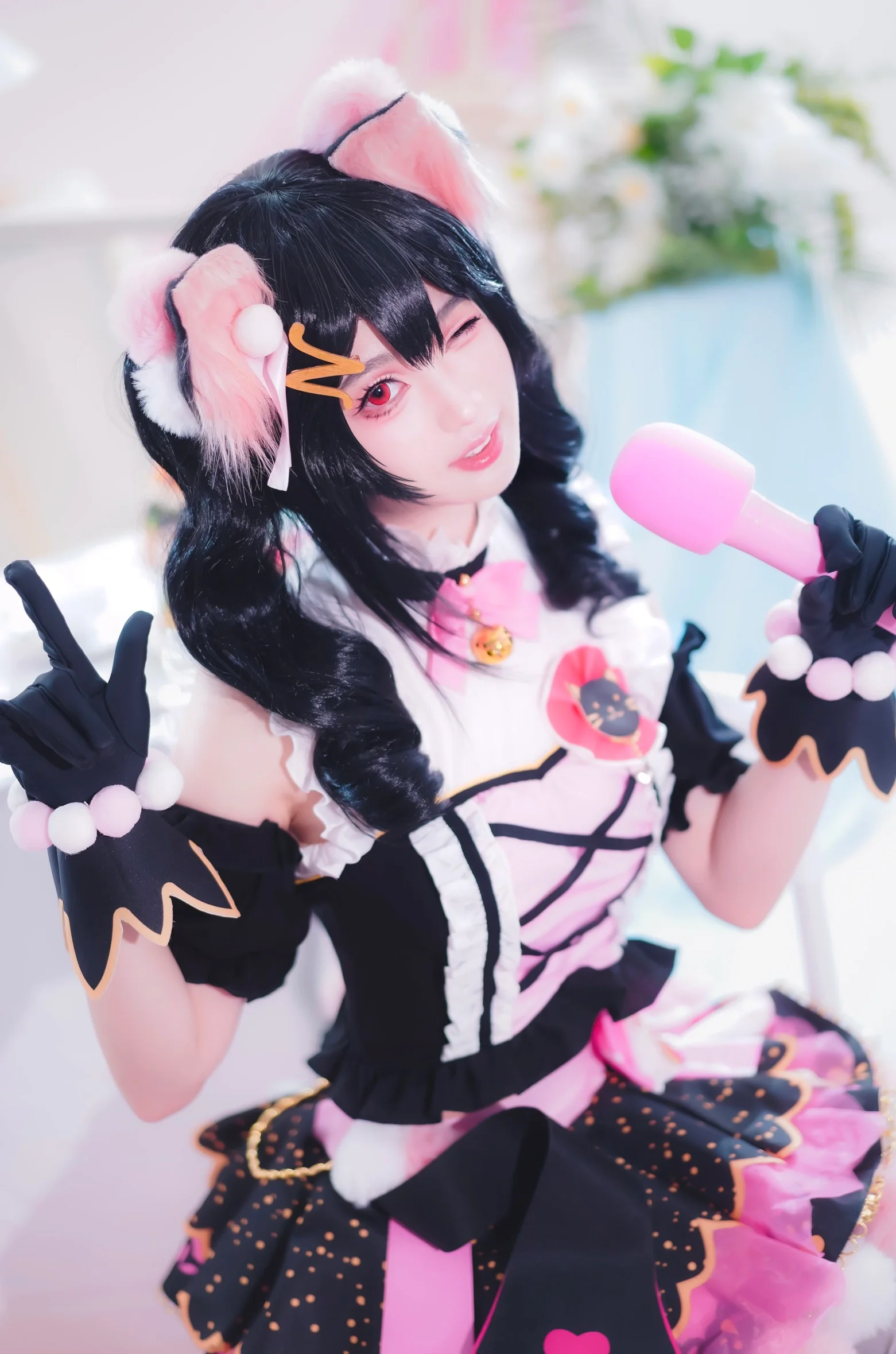 【矢泽日香cos】LoveLive! 属于妮可的粉色偶像时光 - 第 5 张