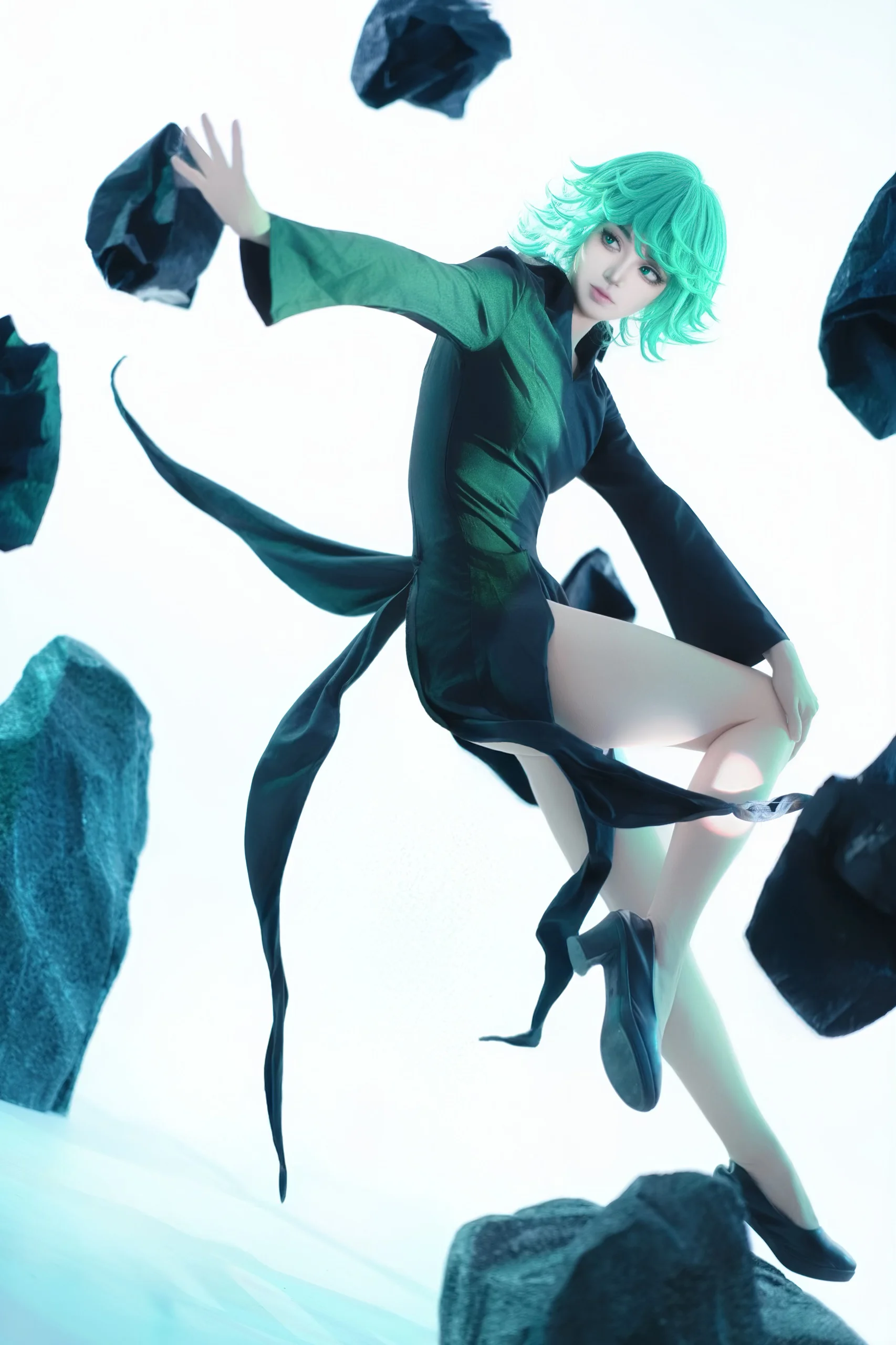 [Tatsumaki Cosplay] The Esper Aura of S-Class Rank 2 - Image 1