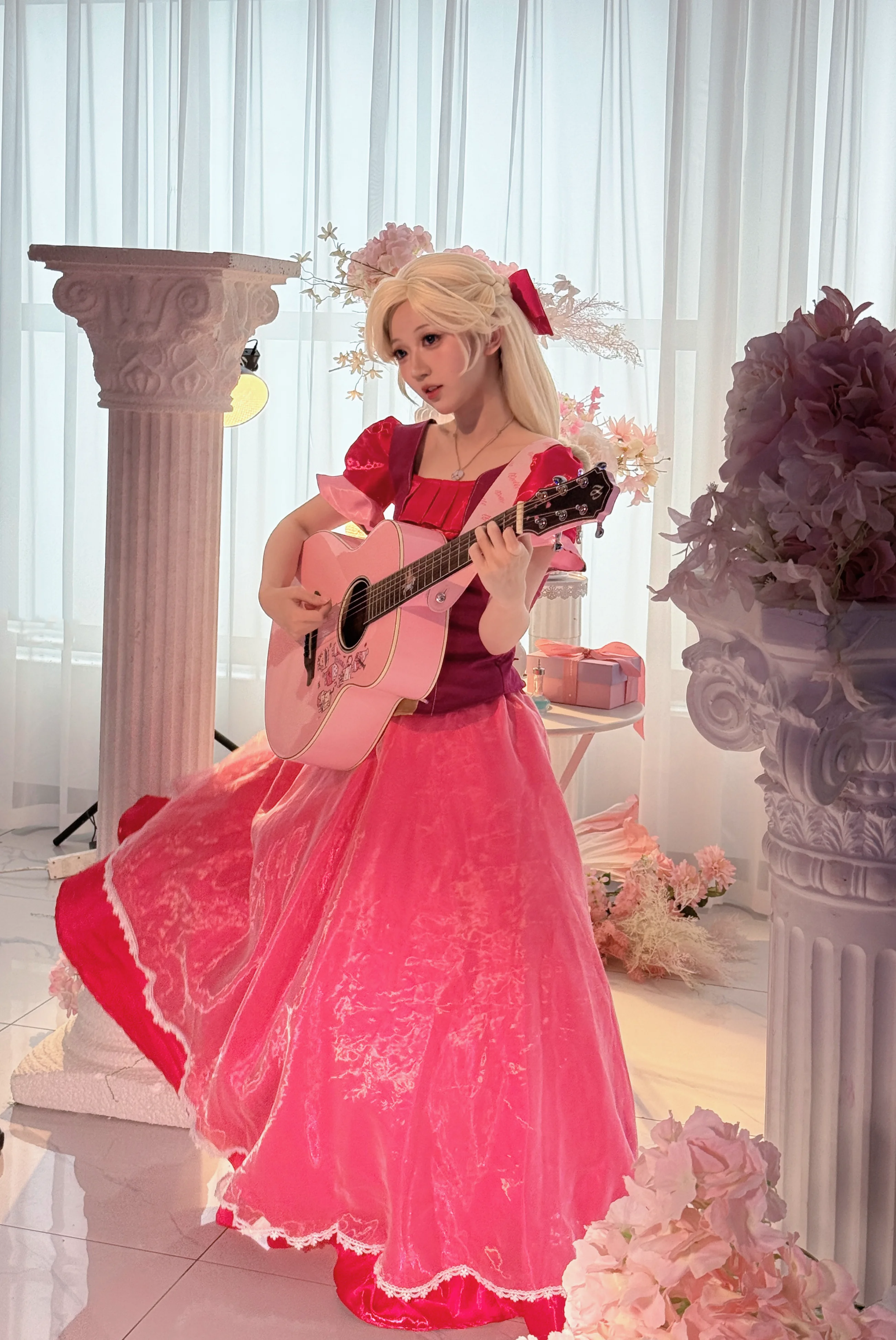 【リアナコスプレ】ダイヤモンドキャッスルのプリンセスドリーム、ついに夢が叶った瞬間 - 3 枚目