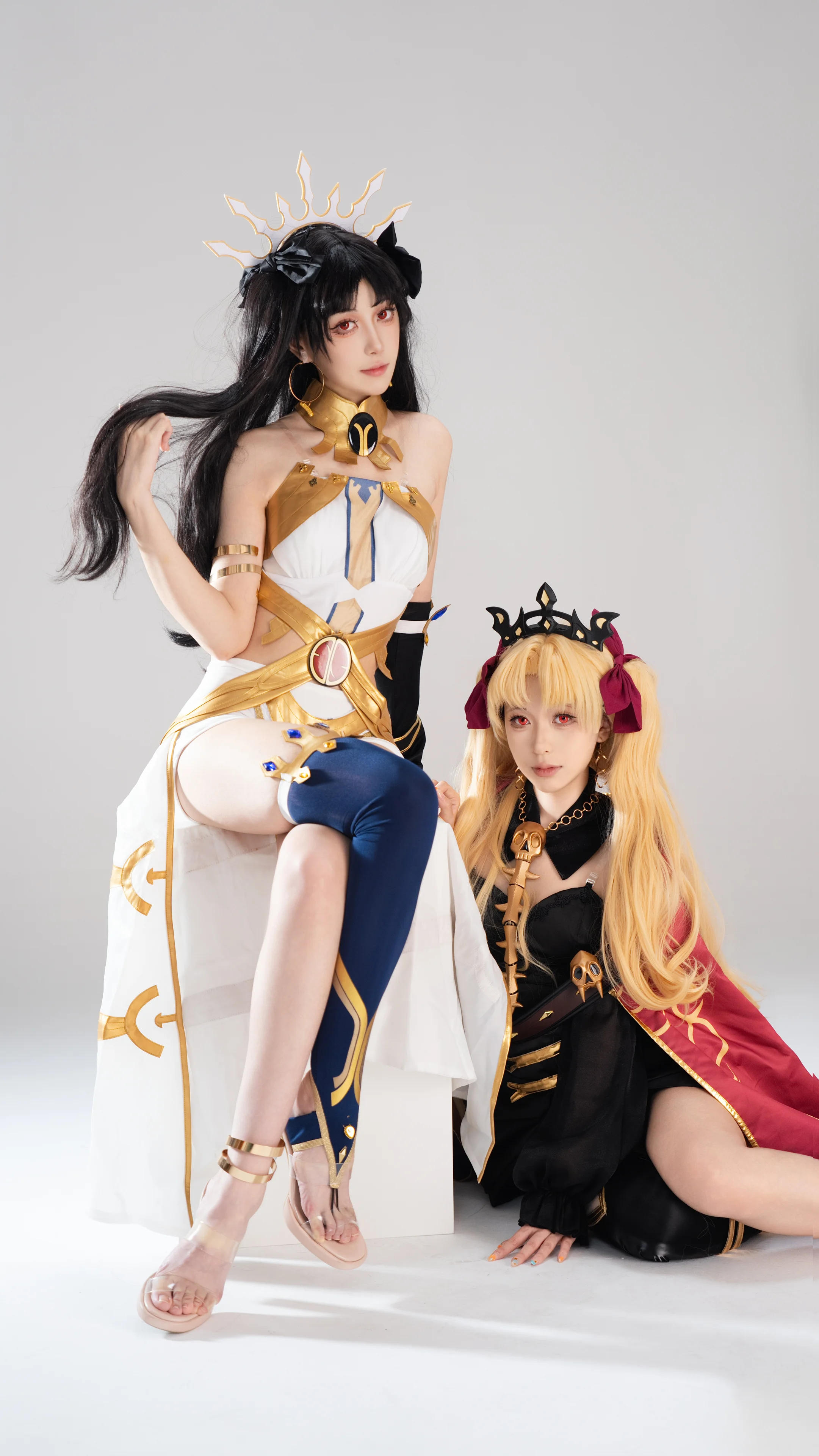 【伊什塔尔&埃列什基伽勒cos】Fate/Grand Order双女神同框 - 第 1 张