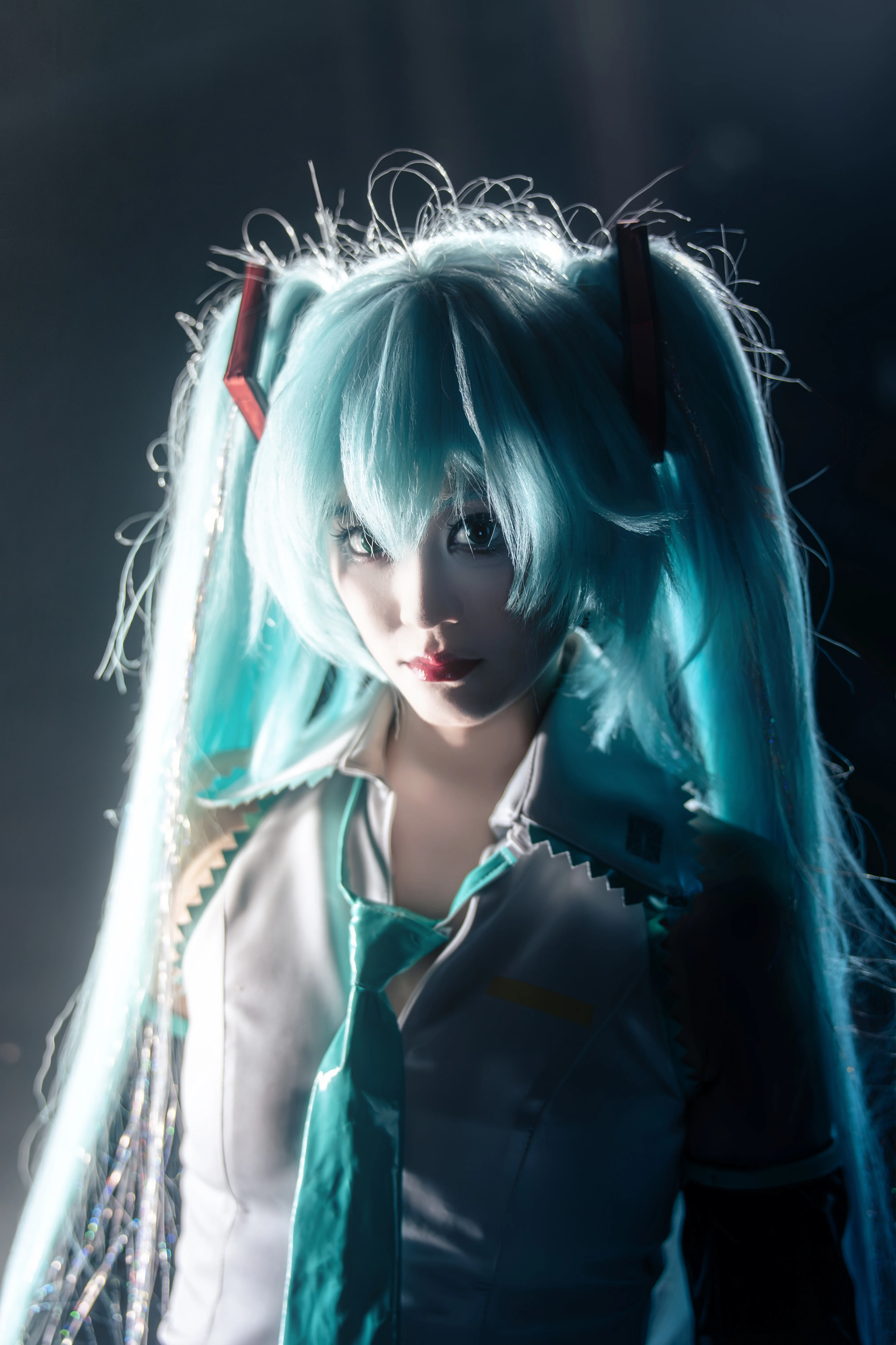 【初音未来cos】夜色与光影中的Miku正片分享 - 第 10 张