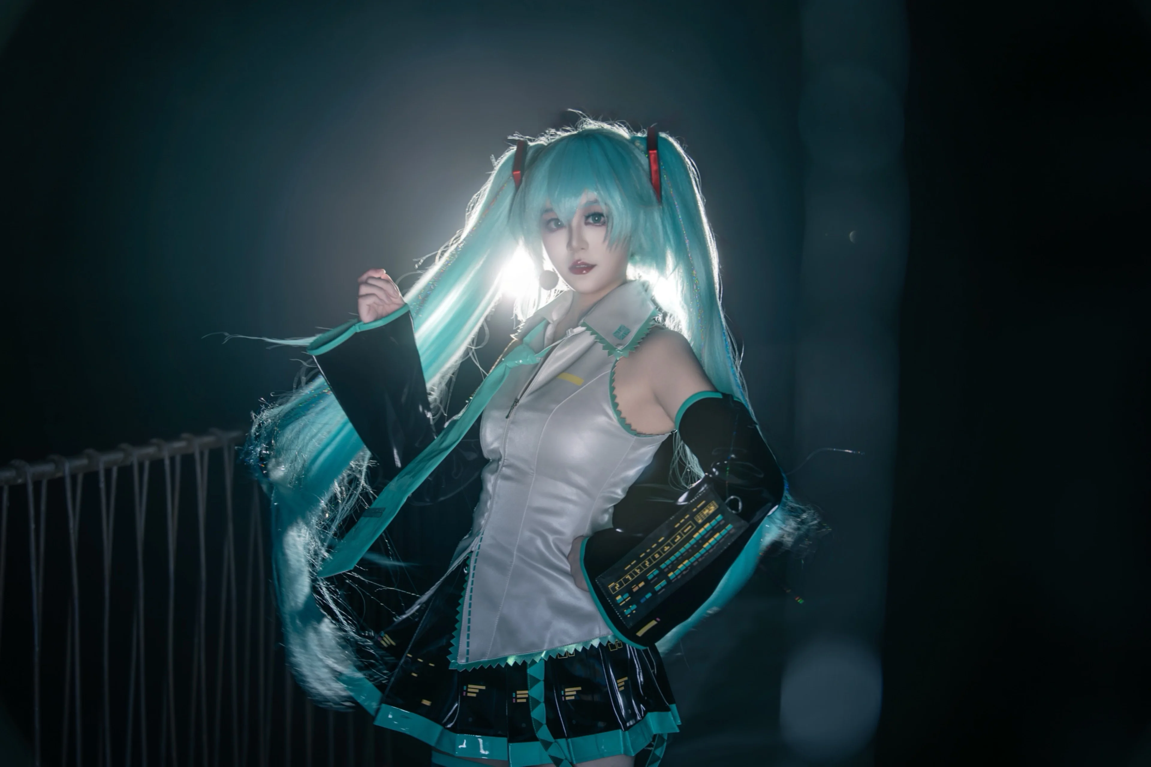 【初音未来cos】夜色与光影中的Miku正片分享 - 第 8 张