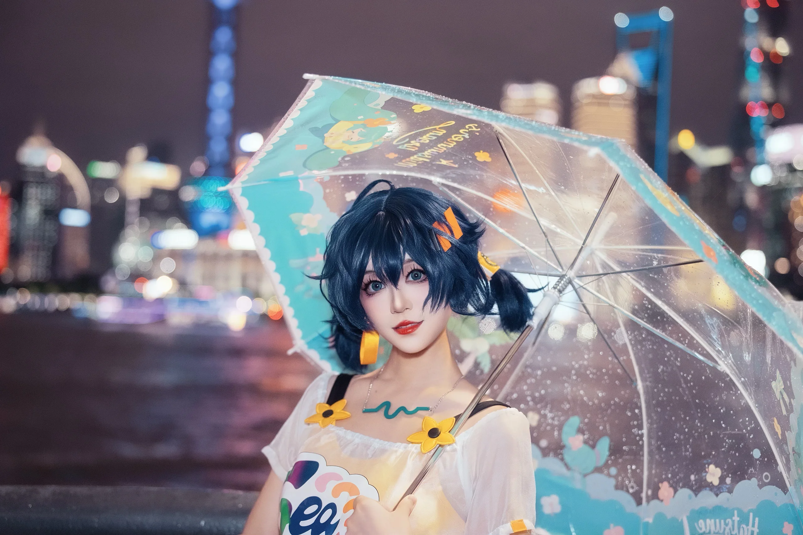 【絕區零鈴cos】雷雨夜撐傘隨拍，明日主題店見 - 第 3 張