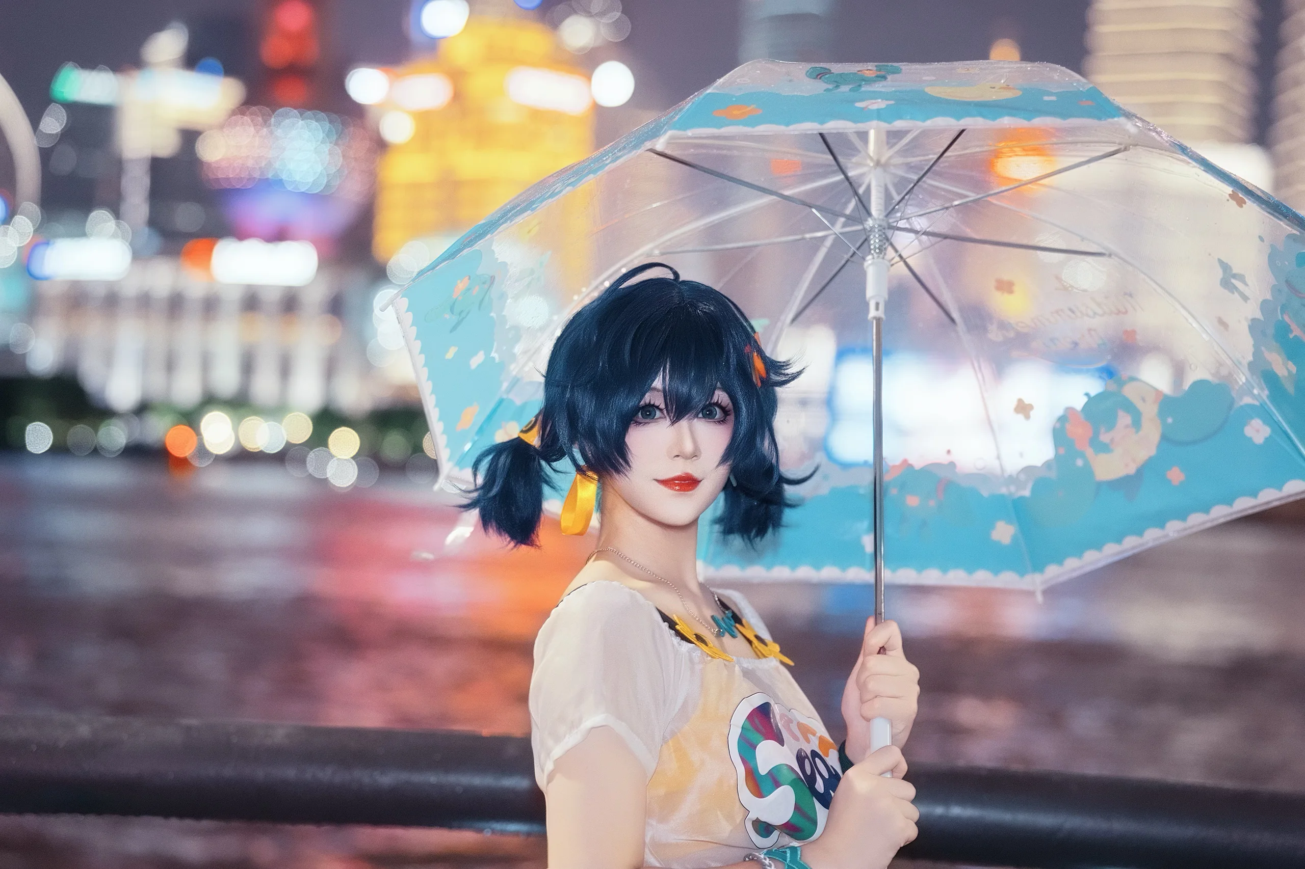 【絕區零鈴cos】雷雨夜撐傘隨拍，明日主題店見 - 第 5 張