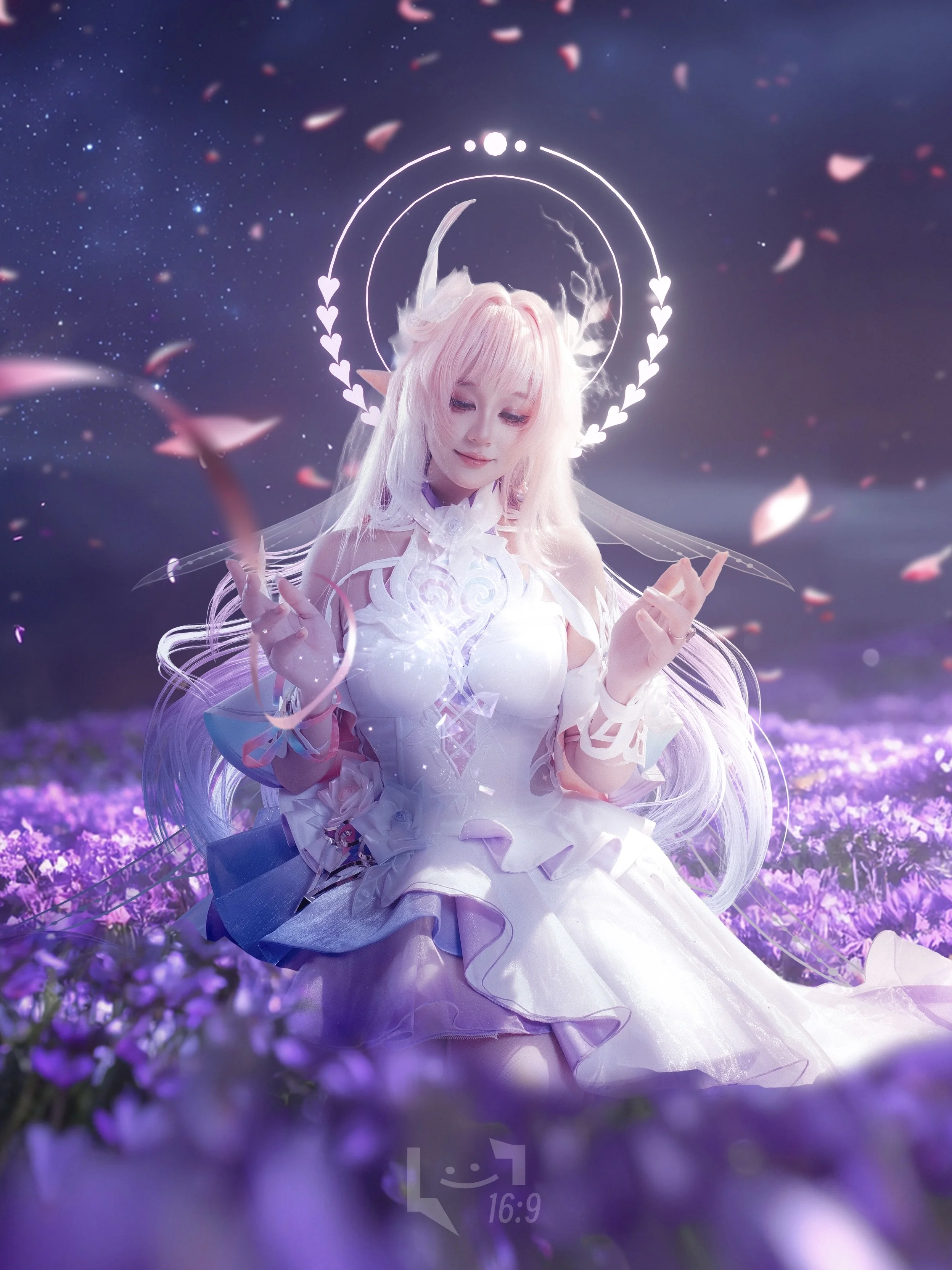 【昔涟cos】天外的救世主，银河之下的温柔回响