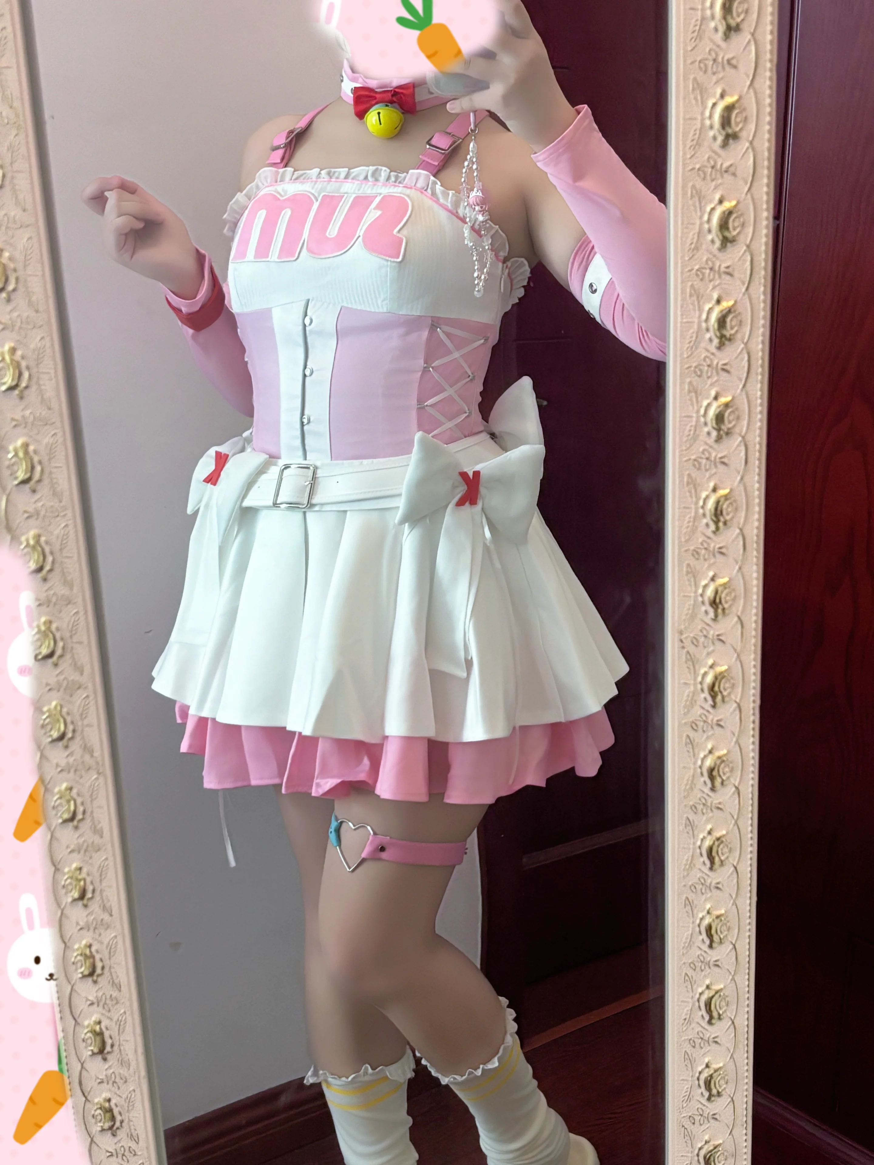 【エリとチナツ コスプレ】『ゼンレスゾーンゼロ』コラボ衣装の試着コーデ！パニエで魅せるアイドル感 - 10 枚目