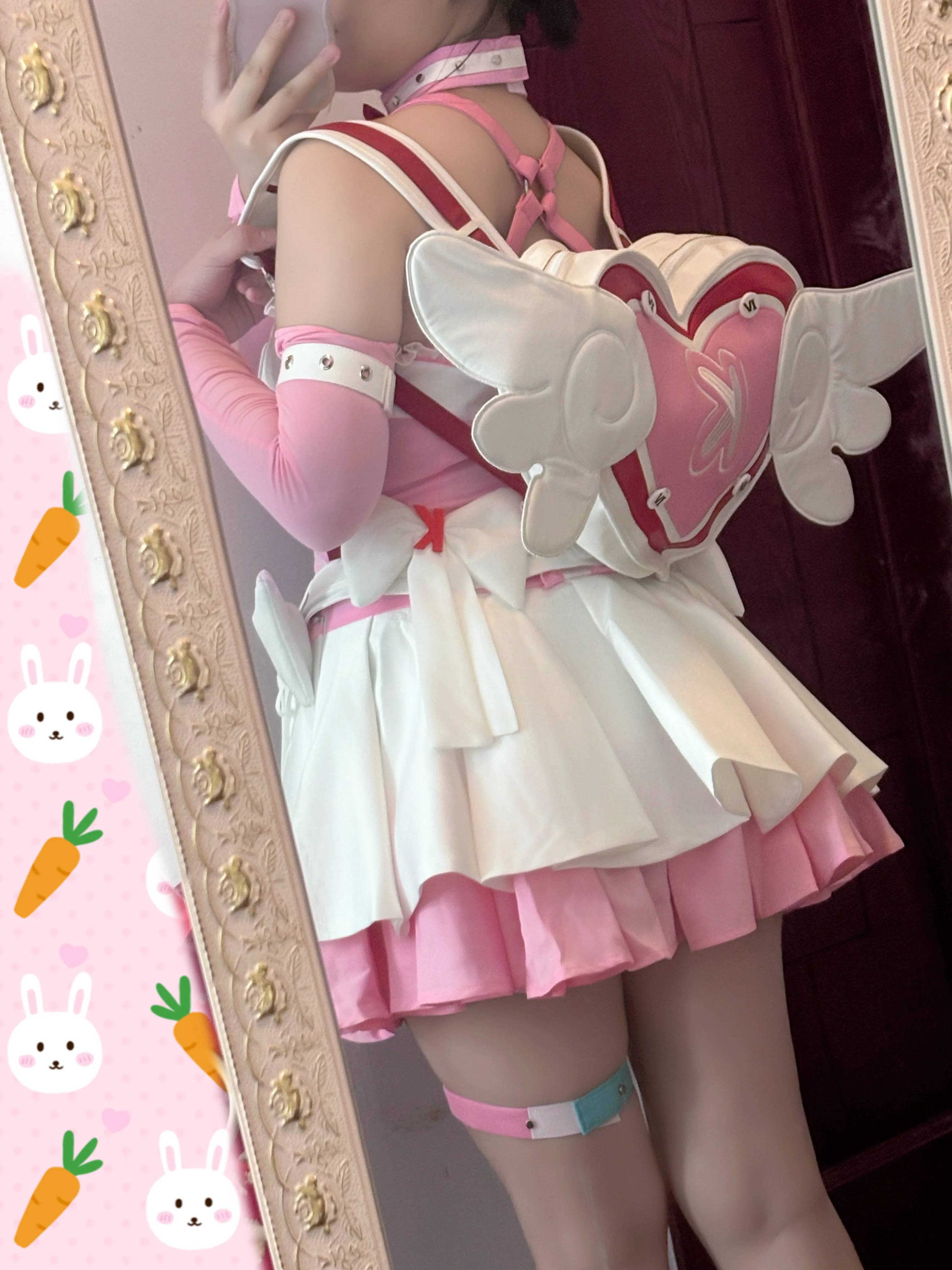 【エリとチナツ コスプレ】『ゼンレスゾーンゼロ』コラボ衣装の試着コーデ！パニエで魅せるアイドル感 - 11 枚目