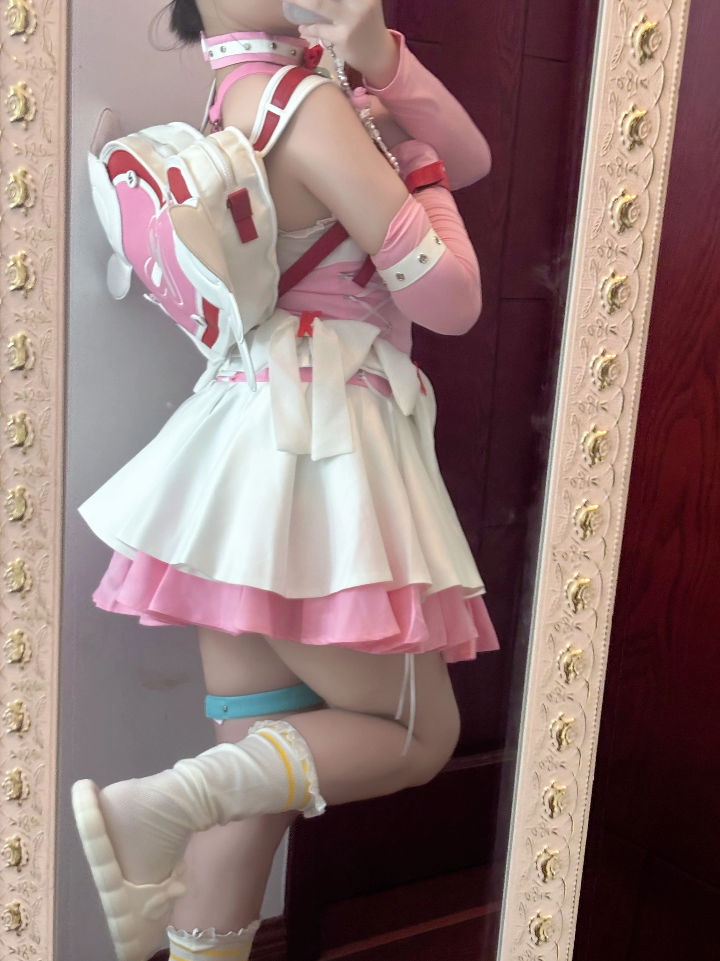 【エリとチナツ コスプレ】『ゼンレスゾーンゼロ』コラボ衣装の試着コーデ！パニエで魅せるアイドル感 - 9 枚目