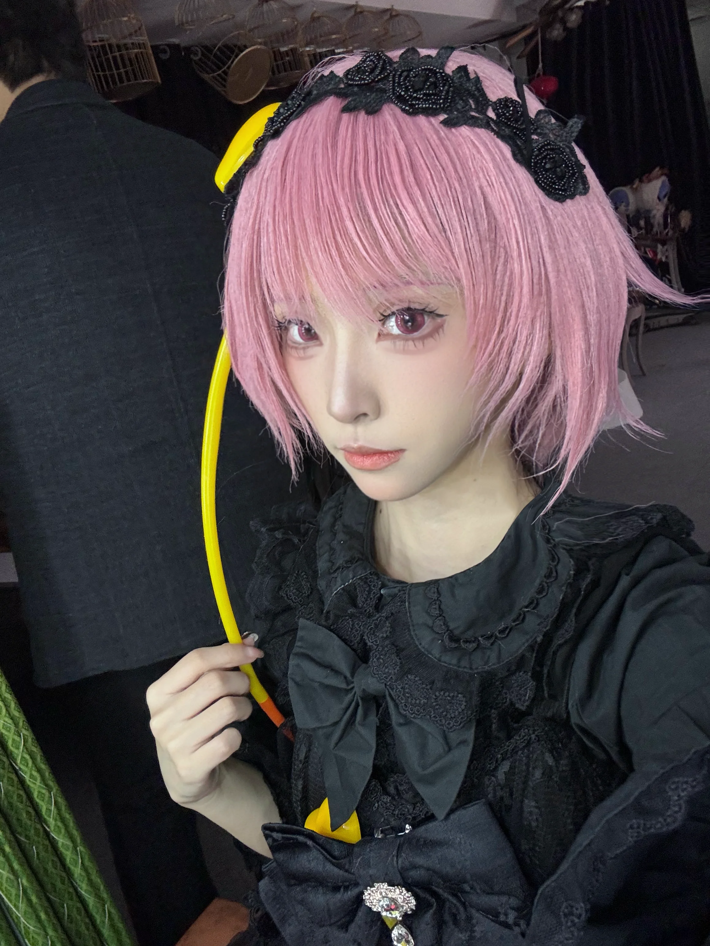 【古明地觉cos】东方Project的黑觉企划，暗黑哥特少女