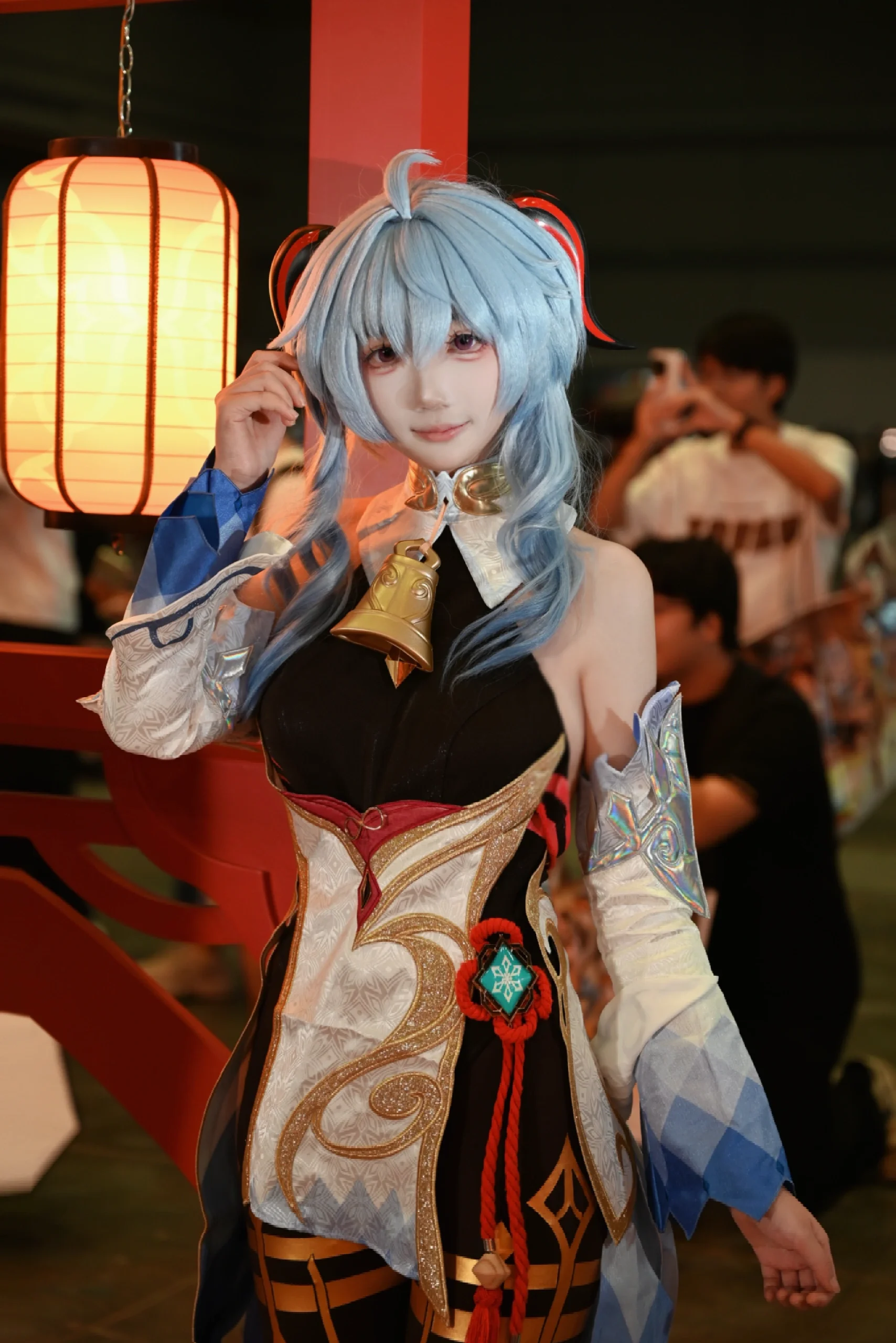 【甘雨cos】原神fes现场返图，长廊下的灯光与细节记录 - 第 2 张