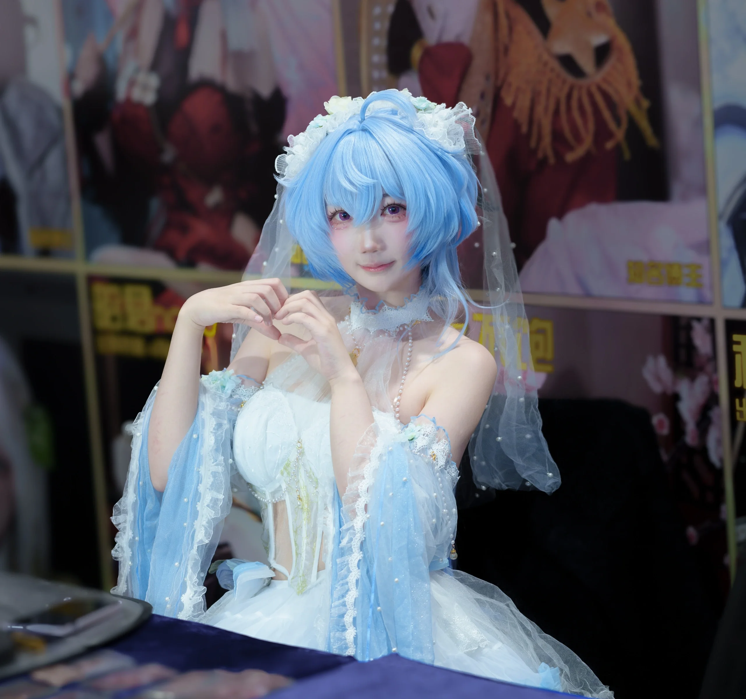 【甘雨cos】原神花嫁造型的漫展初体验分享 - 第 4 张