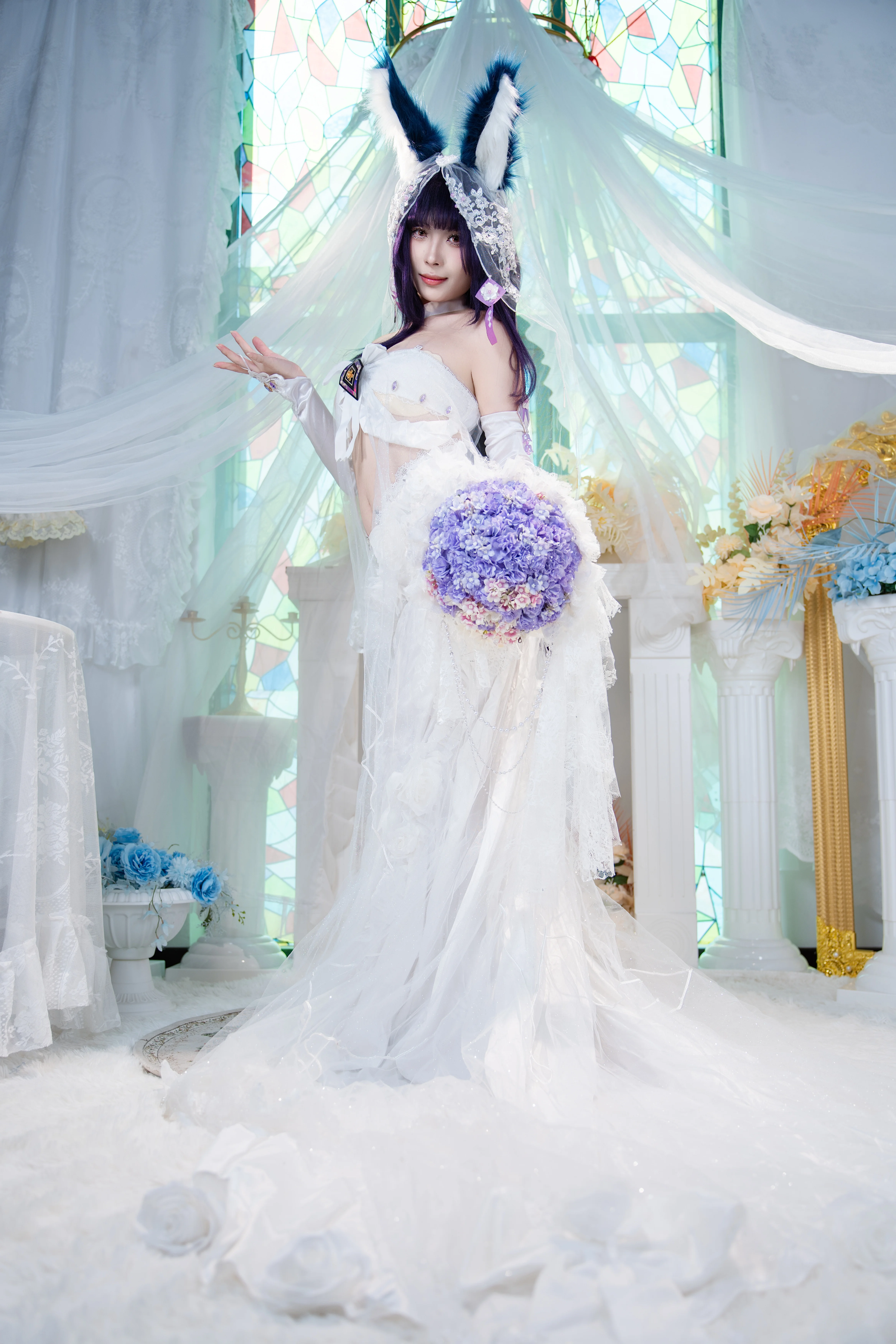 【武藏cos】碧蓝航线中那份紫藤花下的无暇心意 - 第 1 张