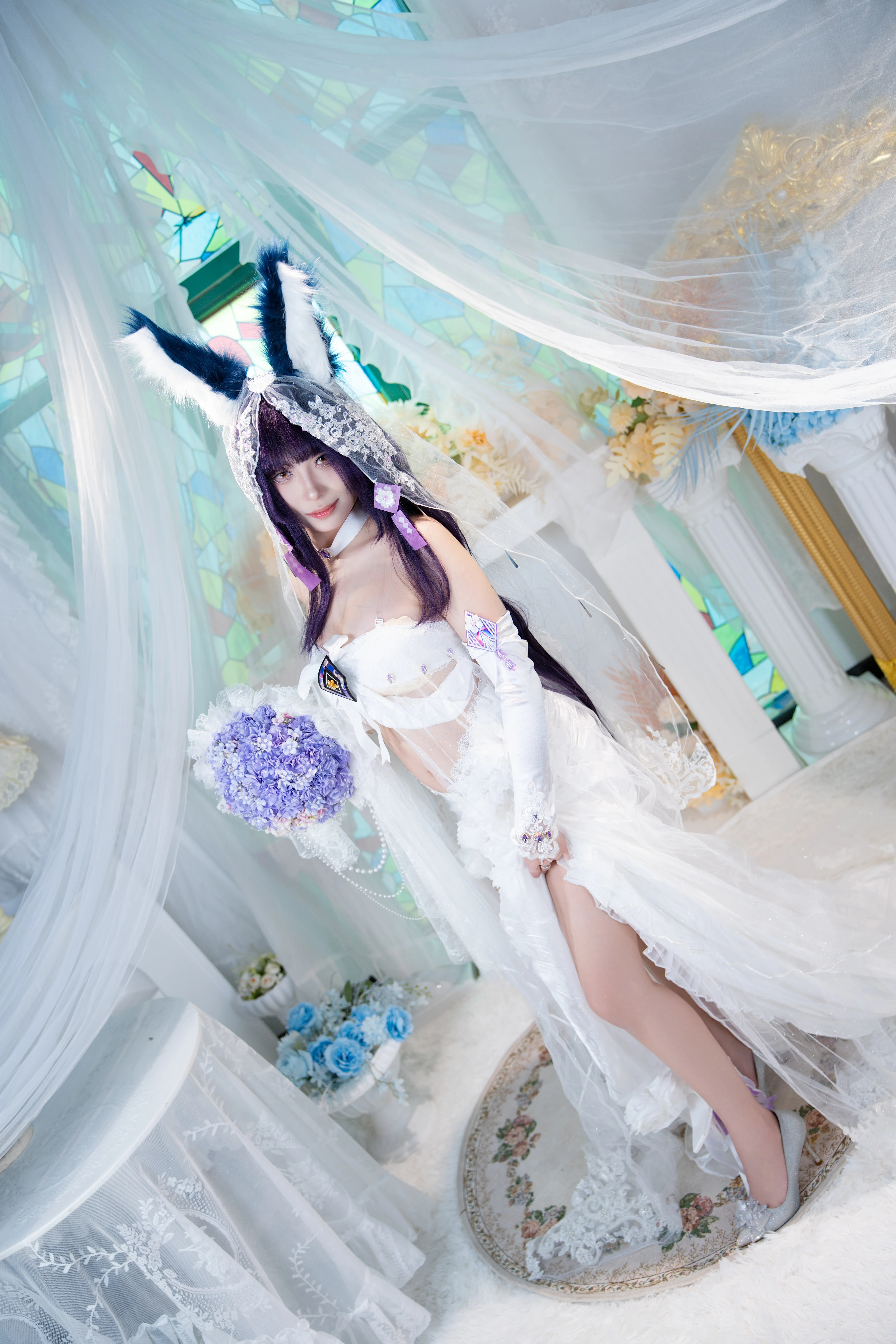 【武藏cos】碧蓝航线中那份紫藤花下的无暇心意 - 第 8 张