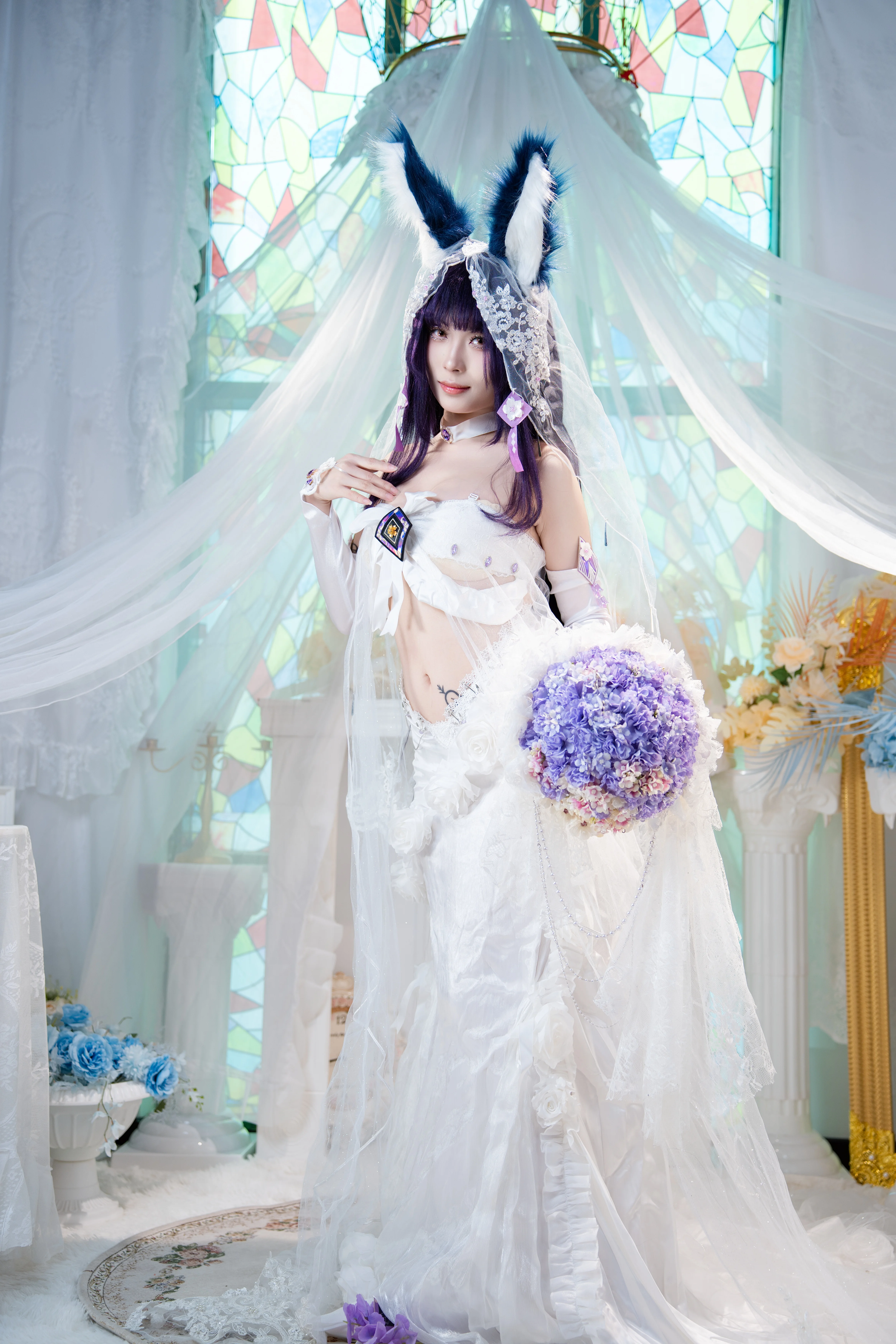 【武藏cos】碧蓝航线中那份紫藤花下的无暇心意 - 第 9 张
