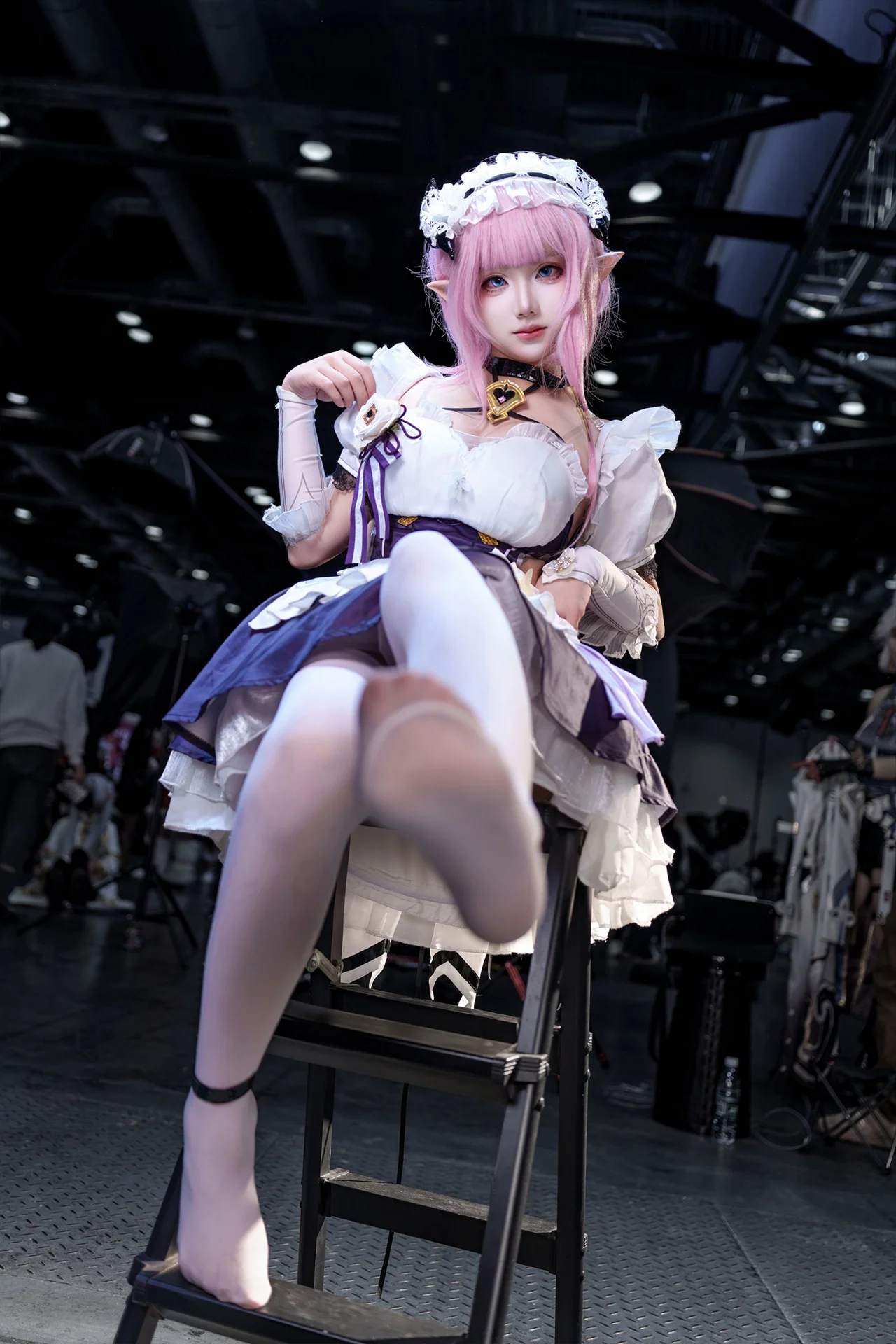 【エリシア コスプレ】崩壊3rdピンクメイドのイベント写真 - 3 枚目