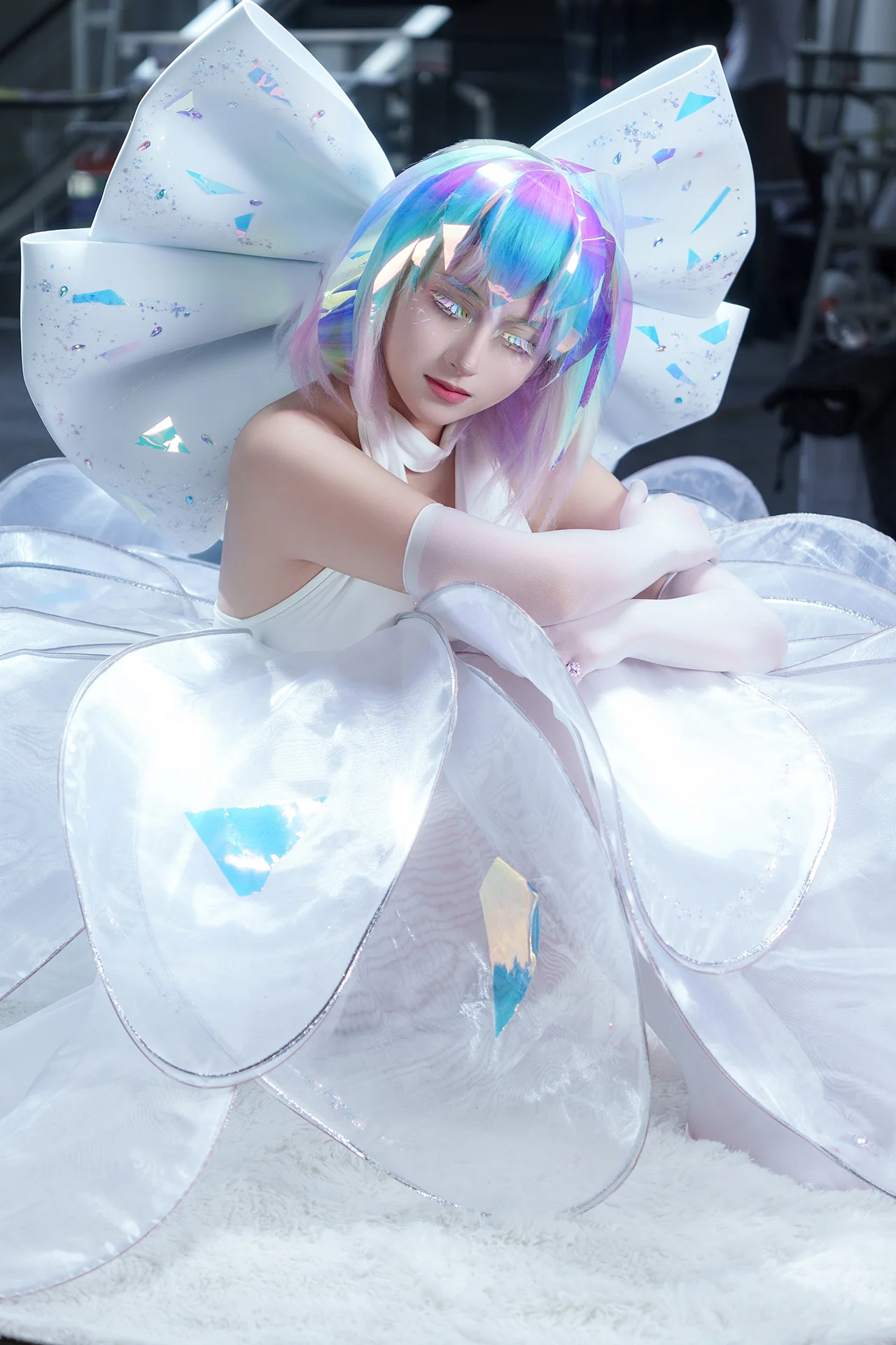 【钻石cos】宝石之国的温柔与光芒，在镜头前折射 - 第 2 张