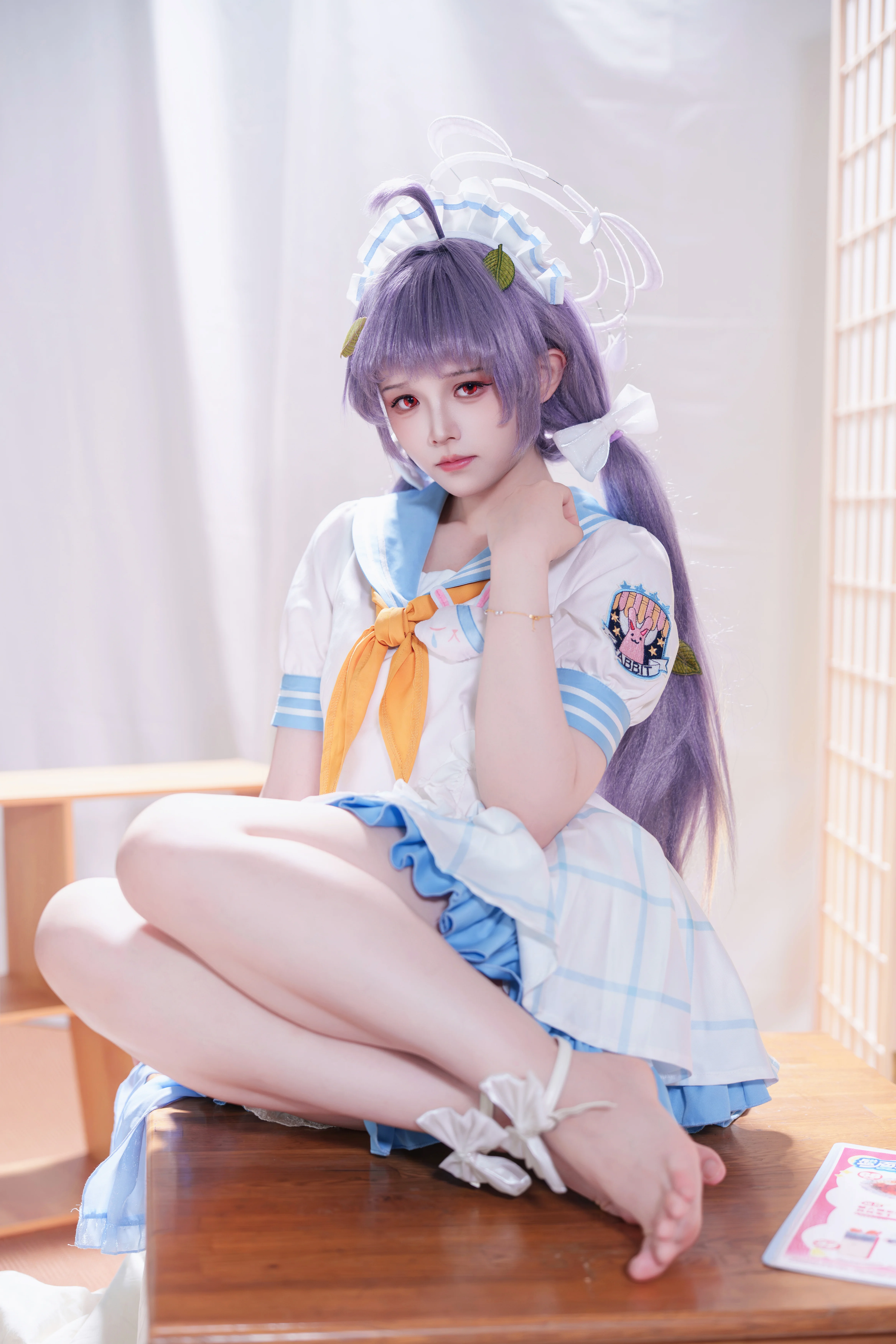 【霞沢美游cos】蔚蓝档案中的特别搜查官，同人产粮节实录 - 第 1 张