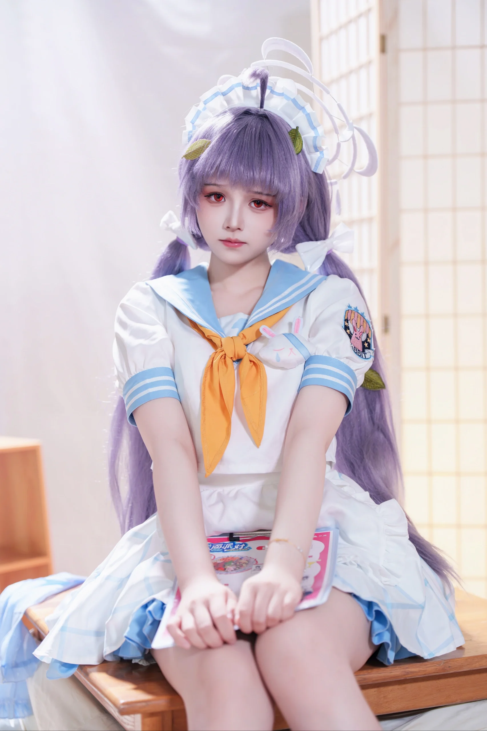 【霞沢美游cos】蔚蓝档案中的特别搜查官，同人产粮节实录 - 第 2 张
