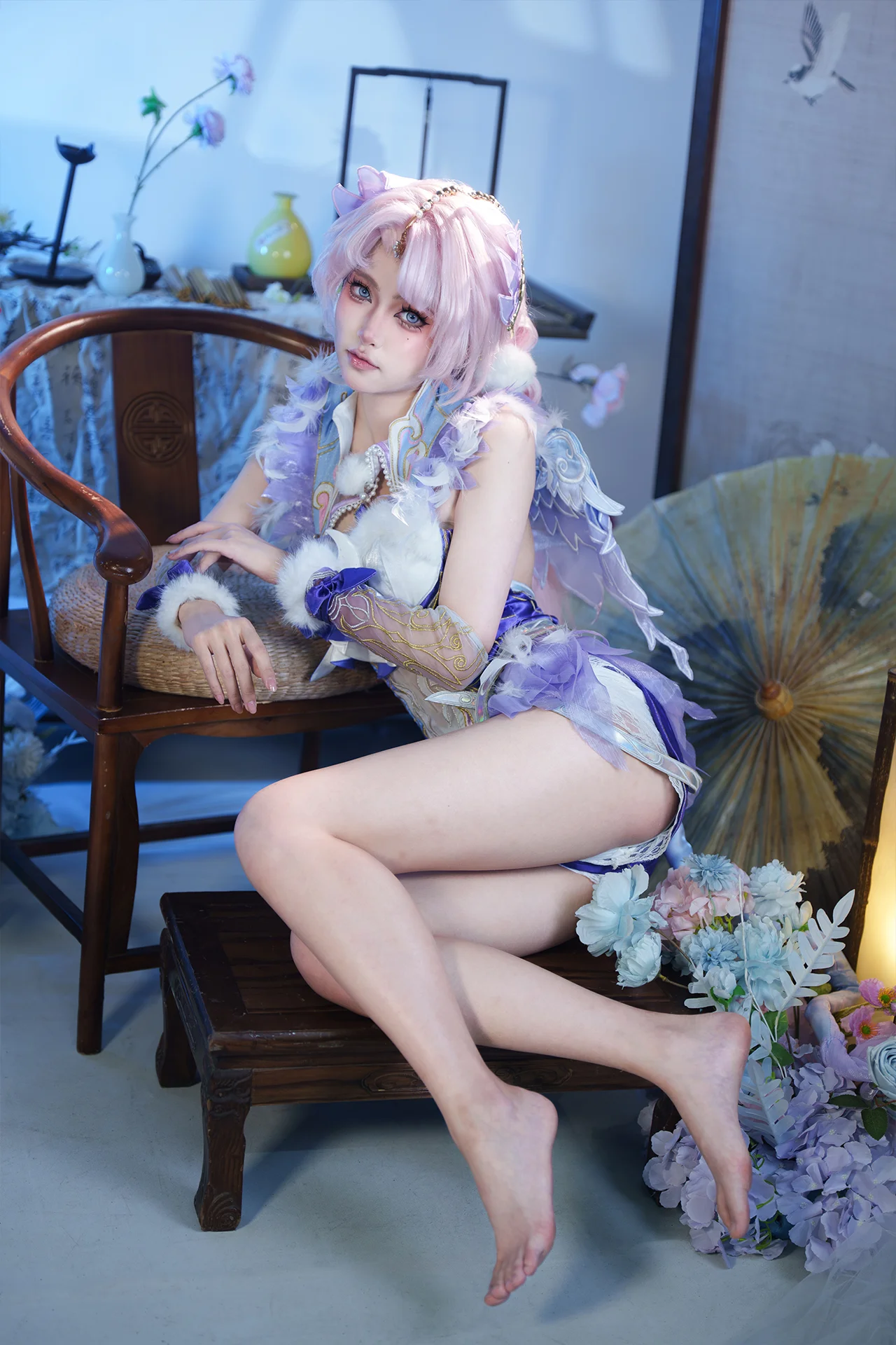 【殷紫萍cos】永劫无间手游里的妙手回春，紫萍参上！ - 第 1 张