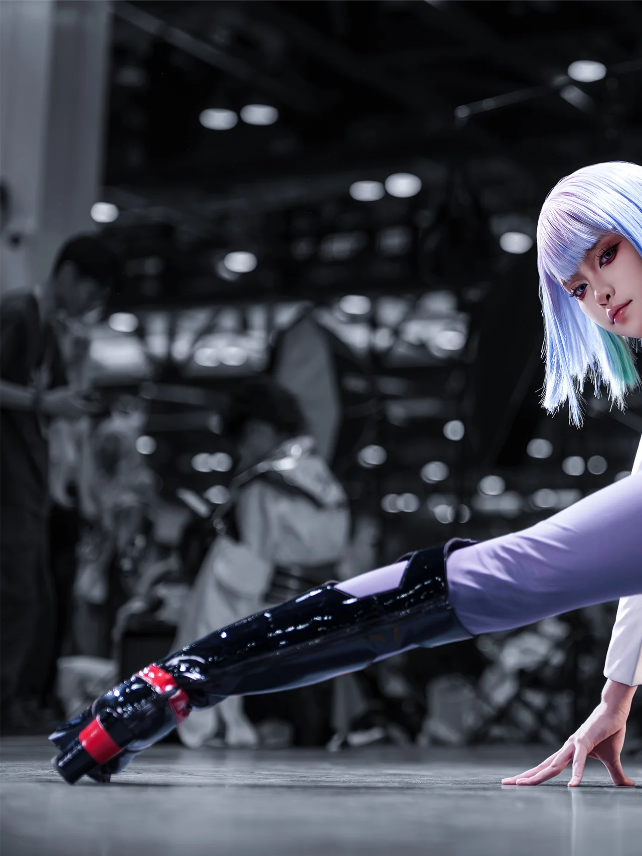 【露西cos】赛博朋克边缘行者的霓虹回溯与月球约定 - 第 2 张