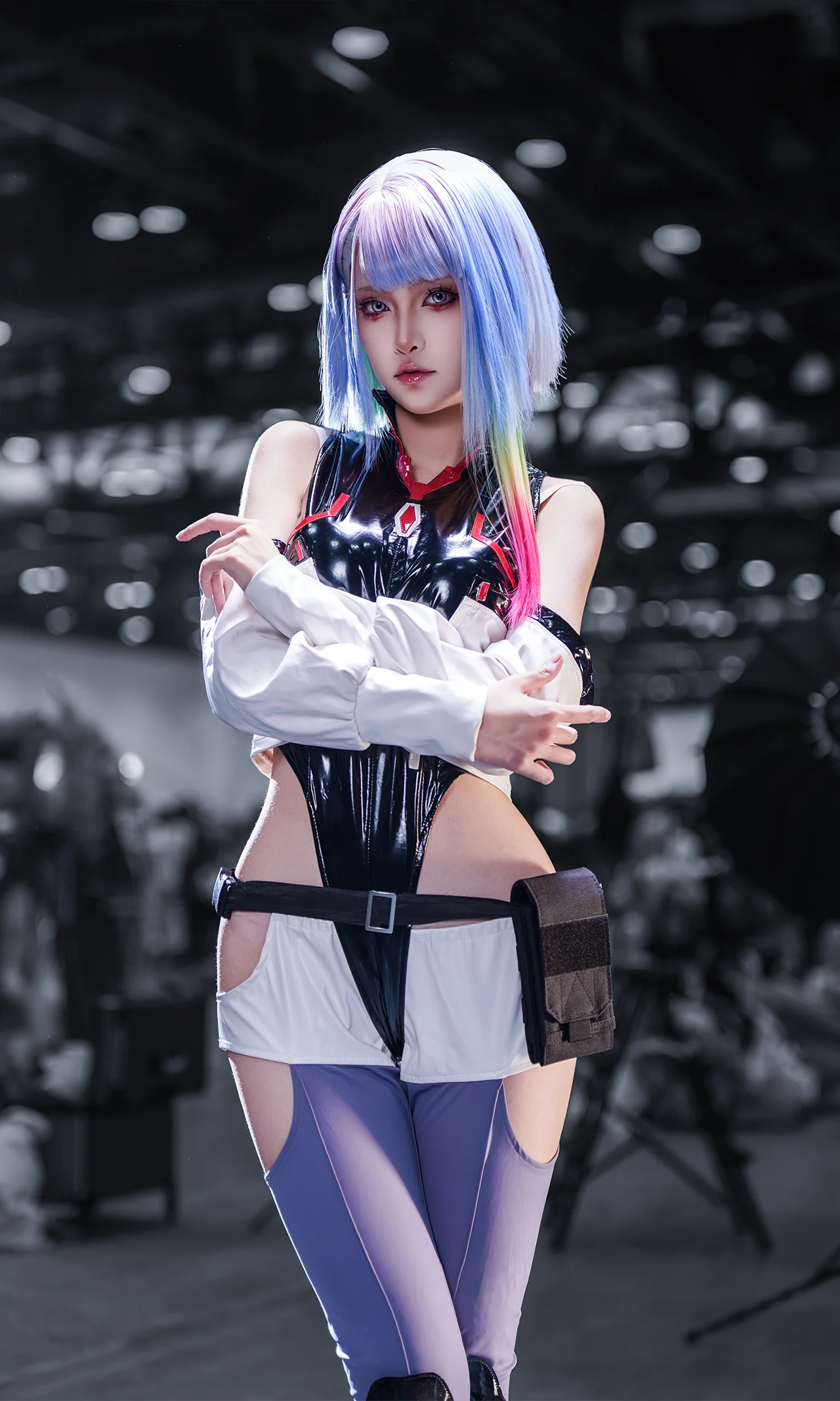 【露西cos】赛博朋克边缘行者的霓虹回溯与月球约定
