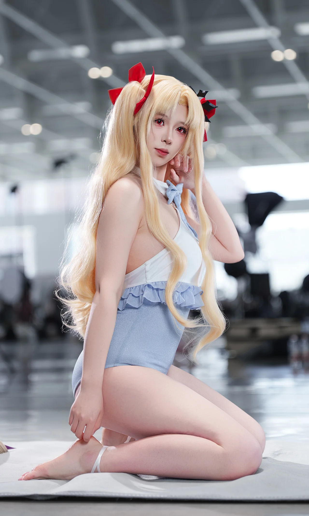 【艾蕾cos】FGO泳装，换上夏日清凉装扮的冥界女神
