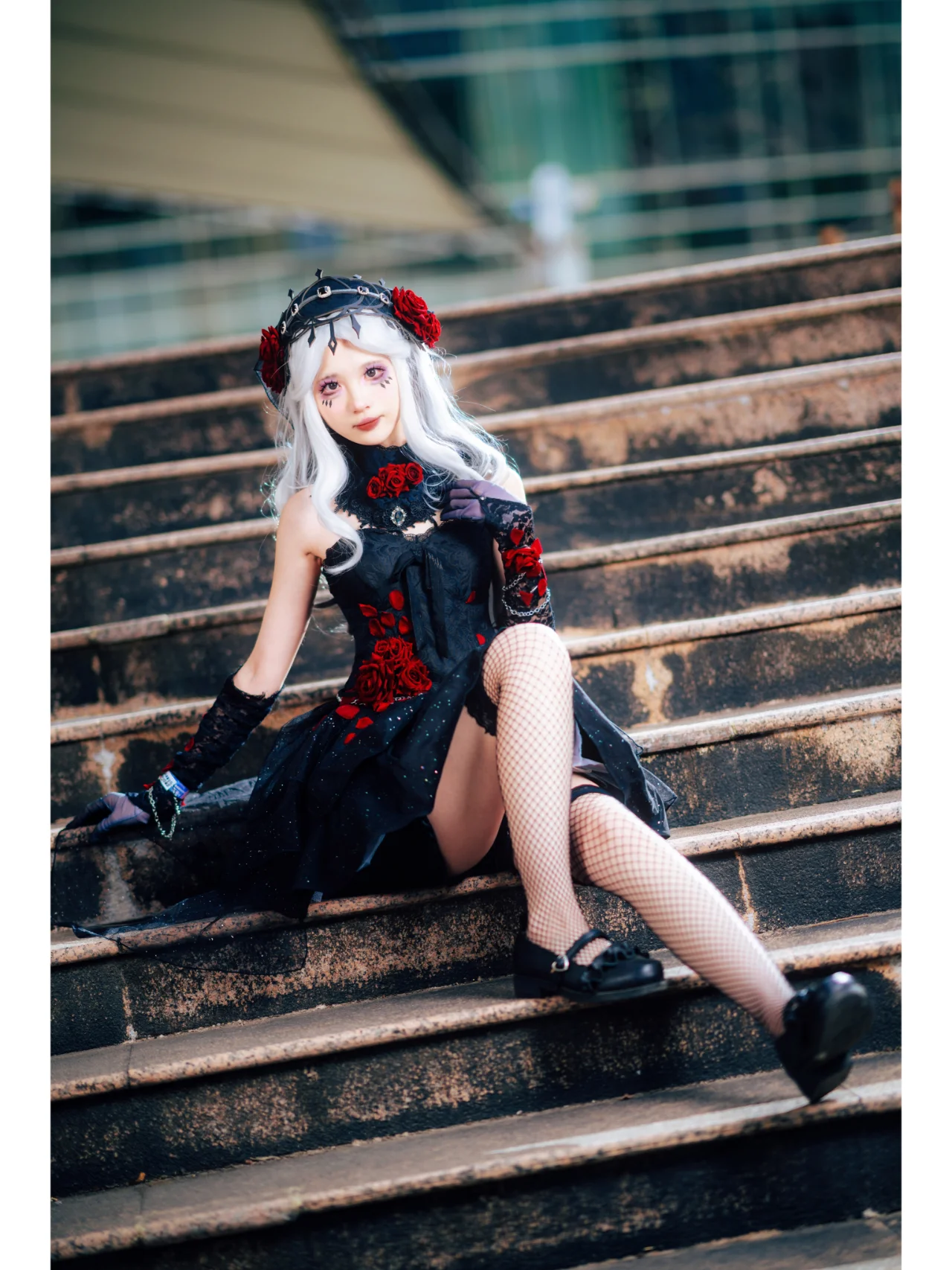 【第五人格心理学家长夜cos】长夜星辰下的哥特风影像 - 第 2 张