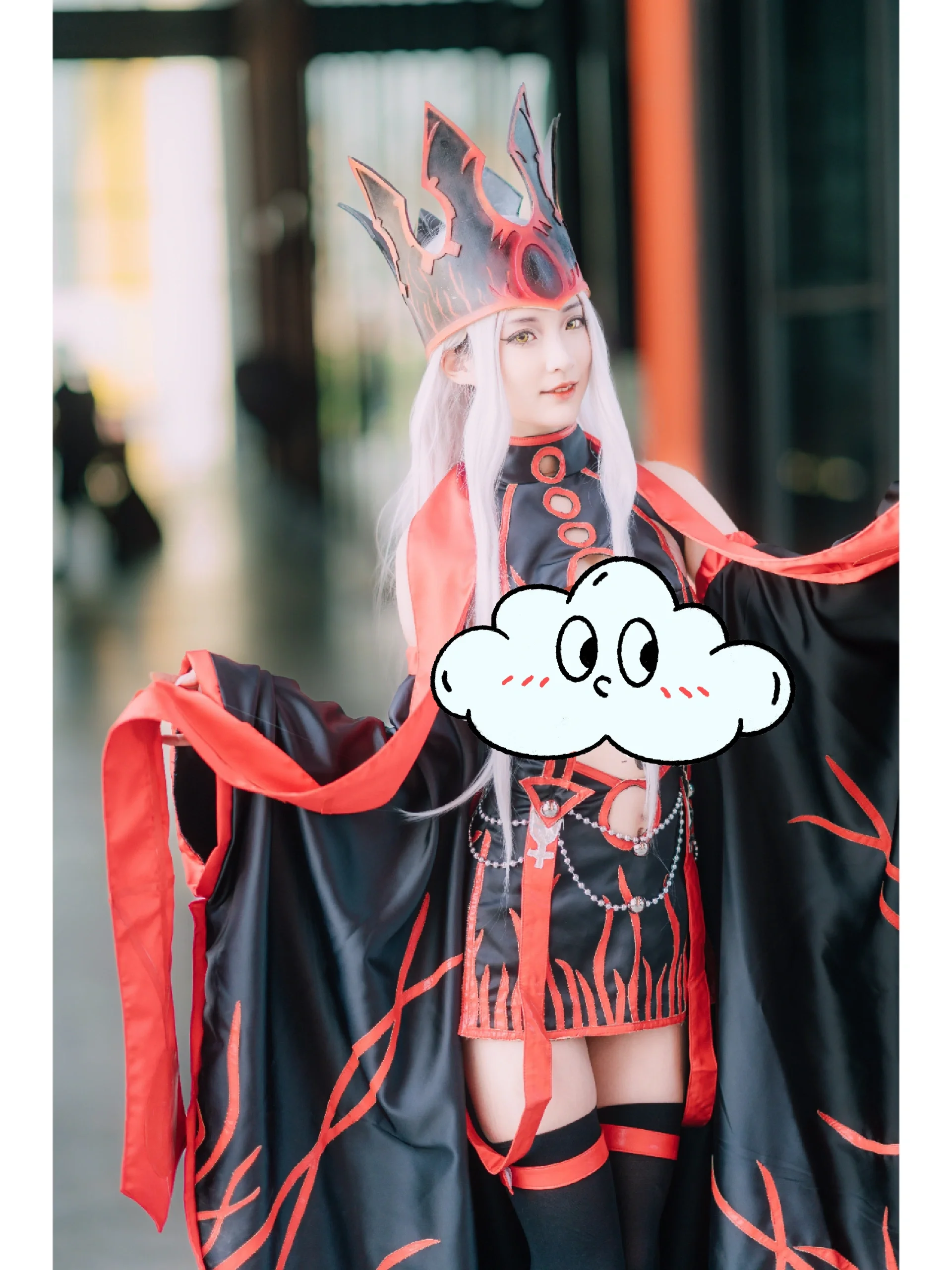 【爱丽丝菲尔·爱因兹贝伦cos】Fate/Zero黑之圣杯CICF漫展旧照新修 - 第 1 张