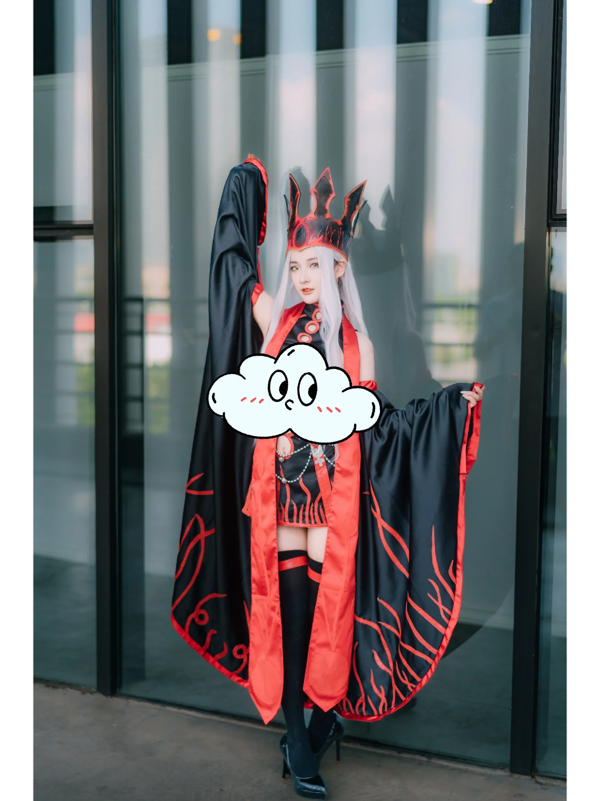 【爱丽丝菲尔·爱因兹贝伦cos】Fate/Zero黑之圣杯CICF漫展旧照新修 - 第 4 张