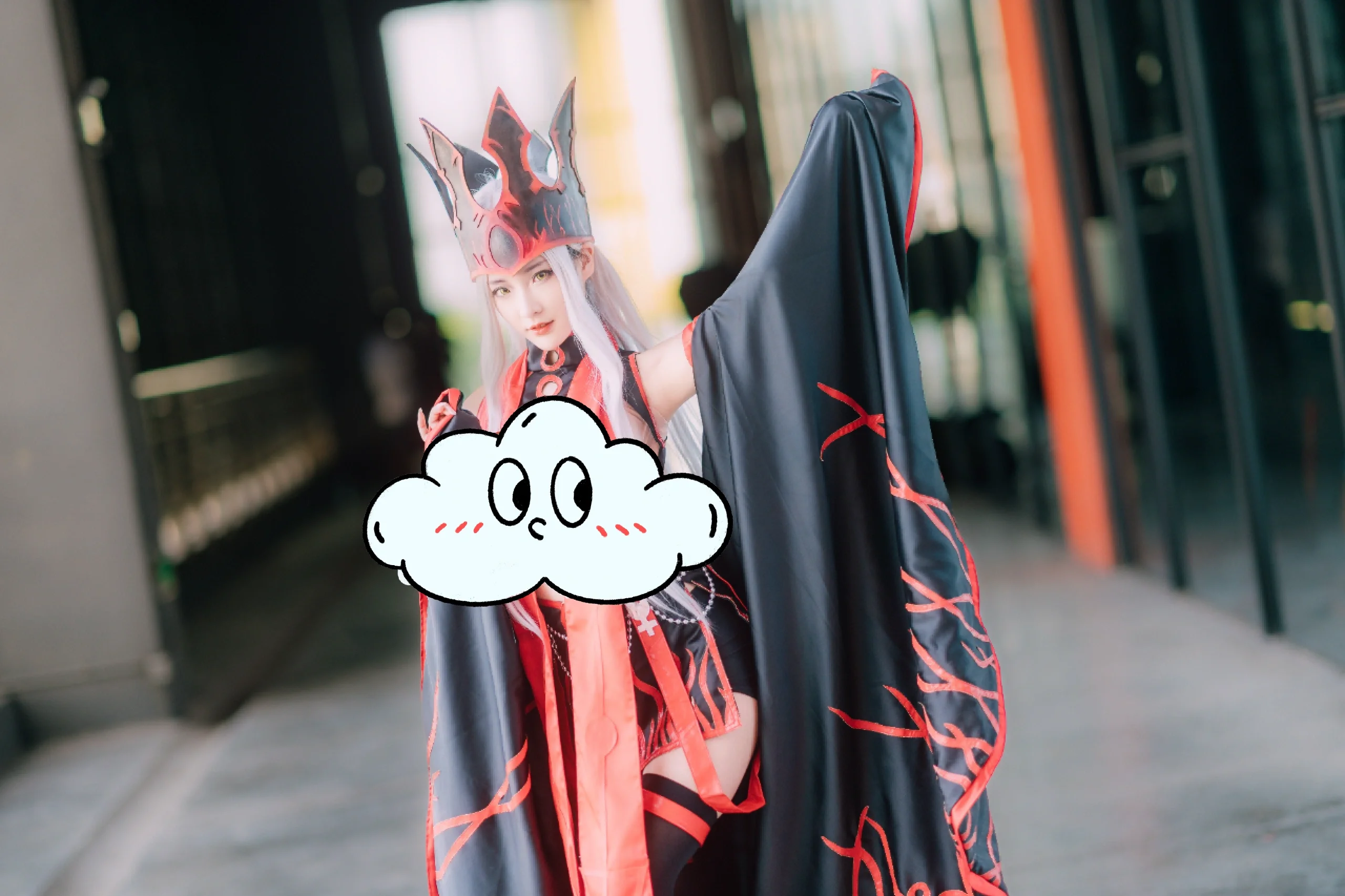 【爱丽丝菲尔·爱因兹贝伦cos】Fate/Zero黑之圣杯CICF漫展旧照新修 - 第 7 张
