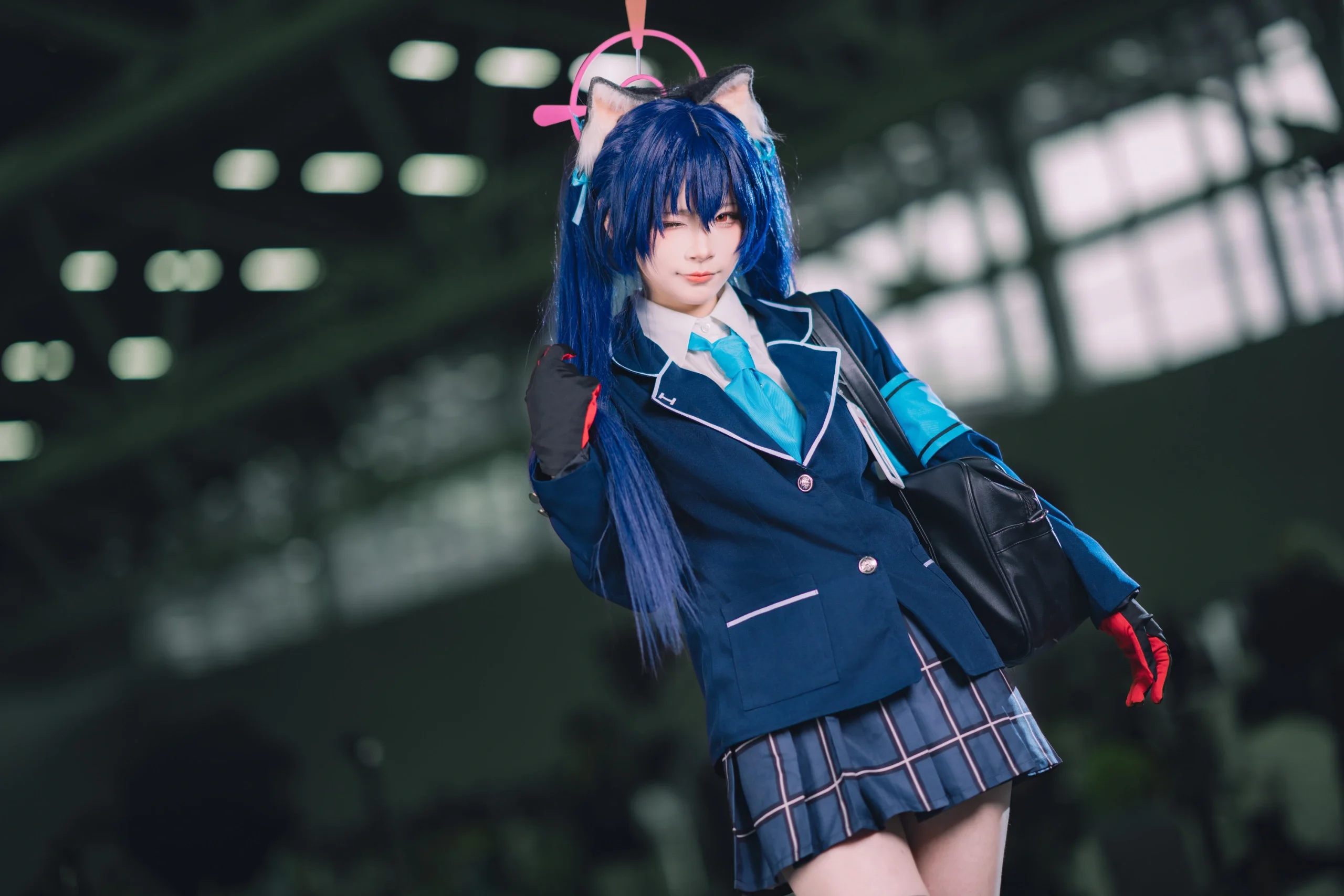【芹香cos】碧蓝档案里的傲娇小猫咪，我出啦 - 第 11 张