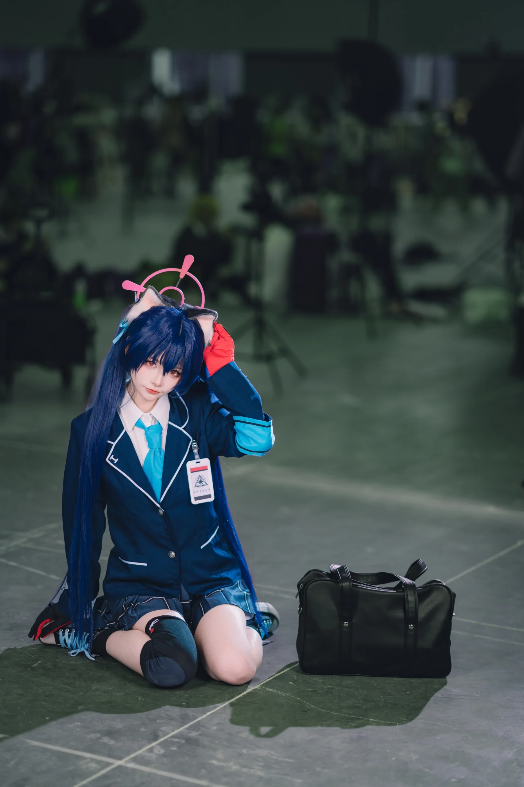 【芹香cos】碧蓝档案里的傲娇小猫咪，我出啦 - 第 13 张