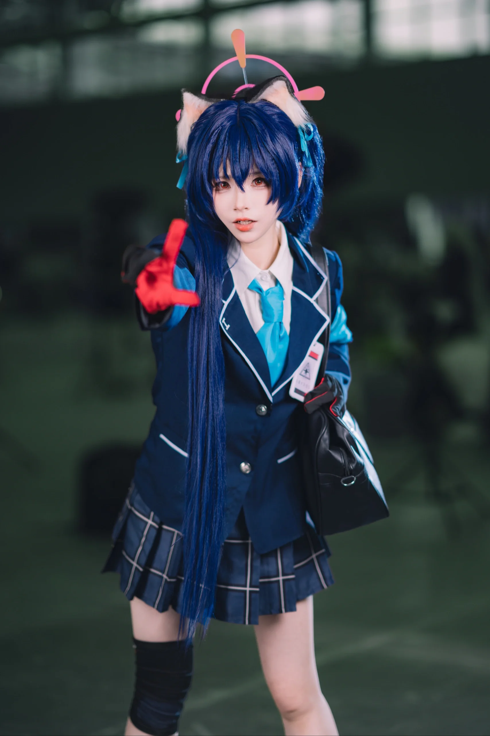 【芹香cos】碧蓝档案里的傲娇小猫咪，我出啦 - 第 3 张